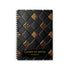 Luxury Black & Gold Journal - Cahier de Notes Spiral Bound Notebook | 6x8 A5 Lined Writing Pad One Size