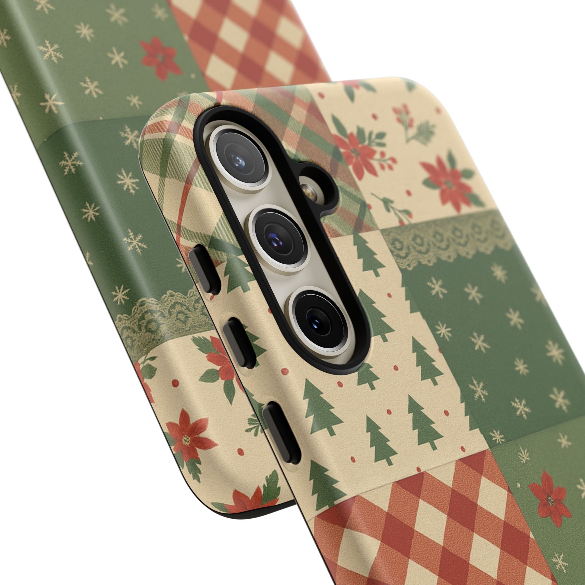Festive Phone Cases, Luxury Black and Gold Design for Christmas Gift, Holiday Decor, Tough Case, Winter Celebration, Elegant iPhone Cover