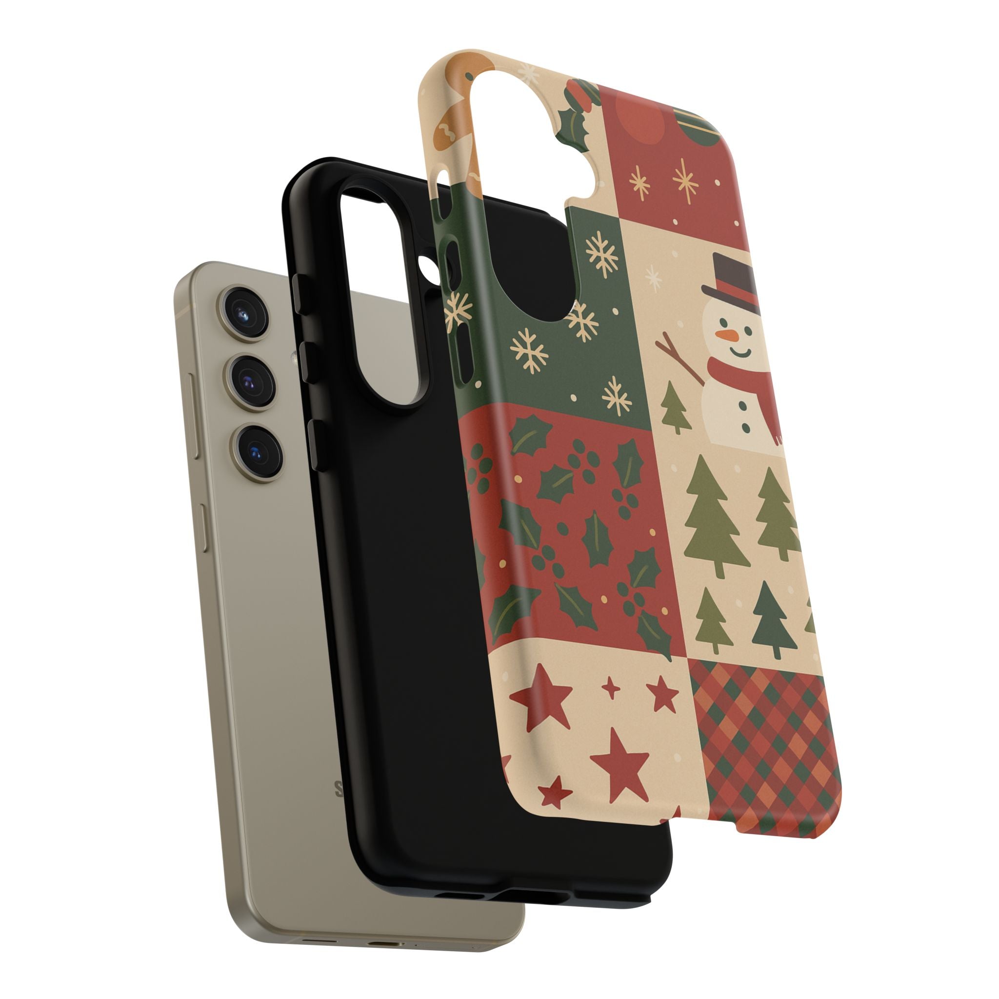 Festive Phone Case - Holiday Cheer, Christmas Gift, Winter Decor, Cute Cell Phone Cover, Seasonal Accessory, Unique Present