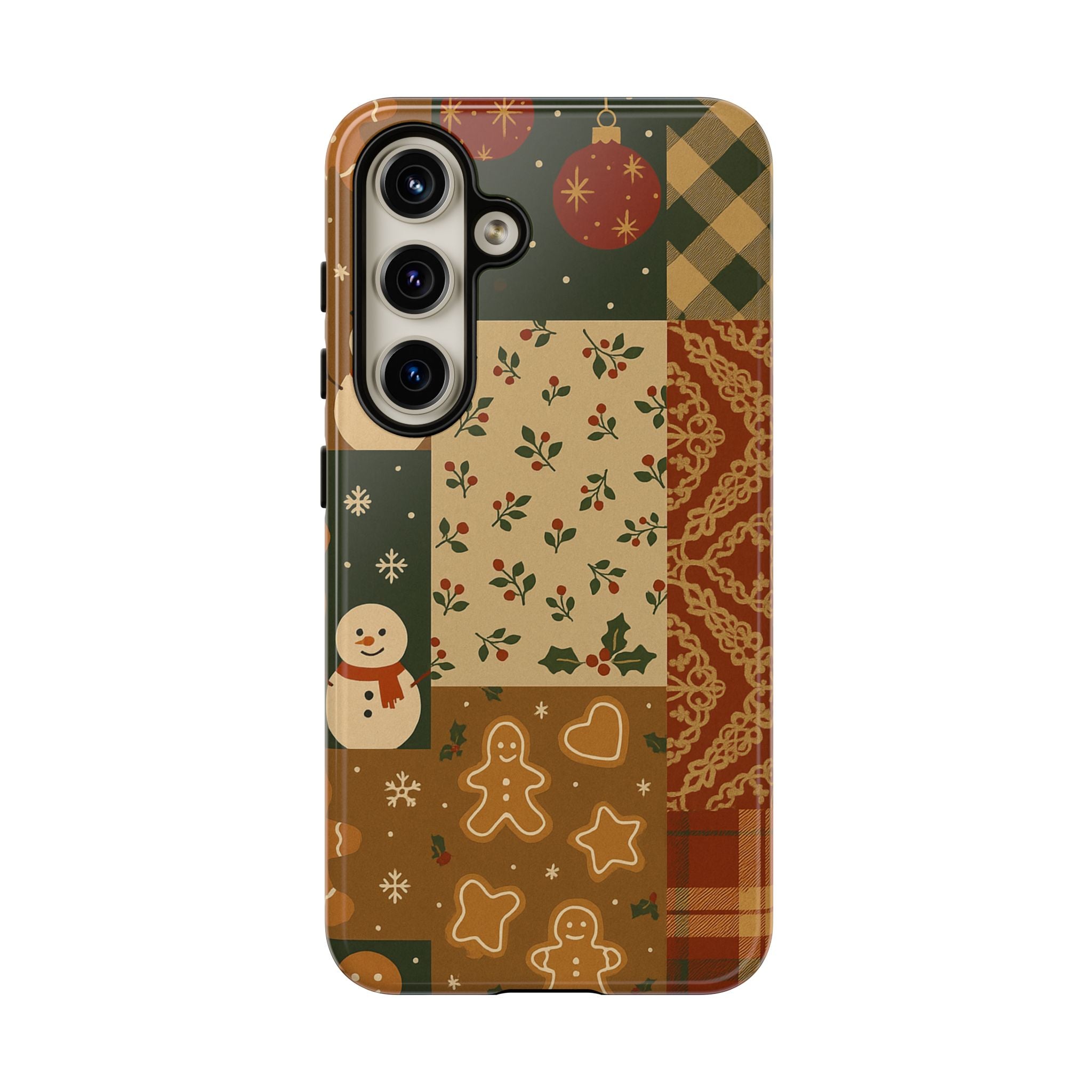 Cute Christmas Phone Case for this Festive Season - Tough Design Samsung Galaxy S24 Glossy