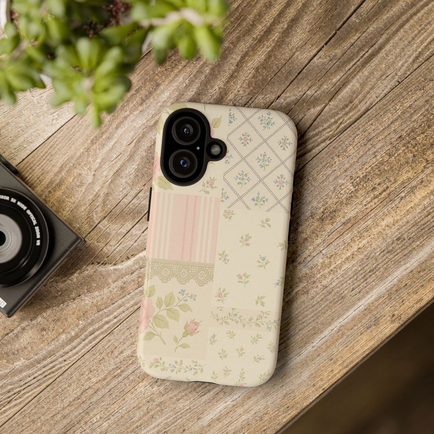Floral Phone Case, Floral Tough Case, Protective Phone Case, Flower Case, Tough Phone Cover, Floral Tech Accessory