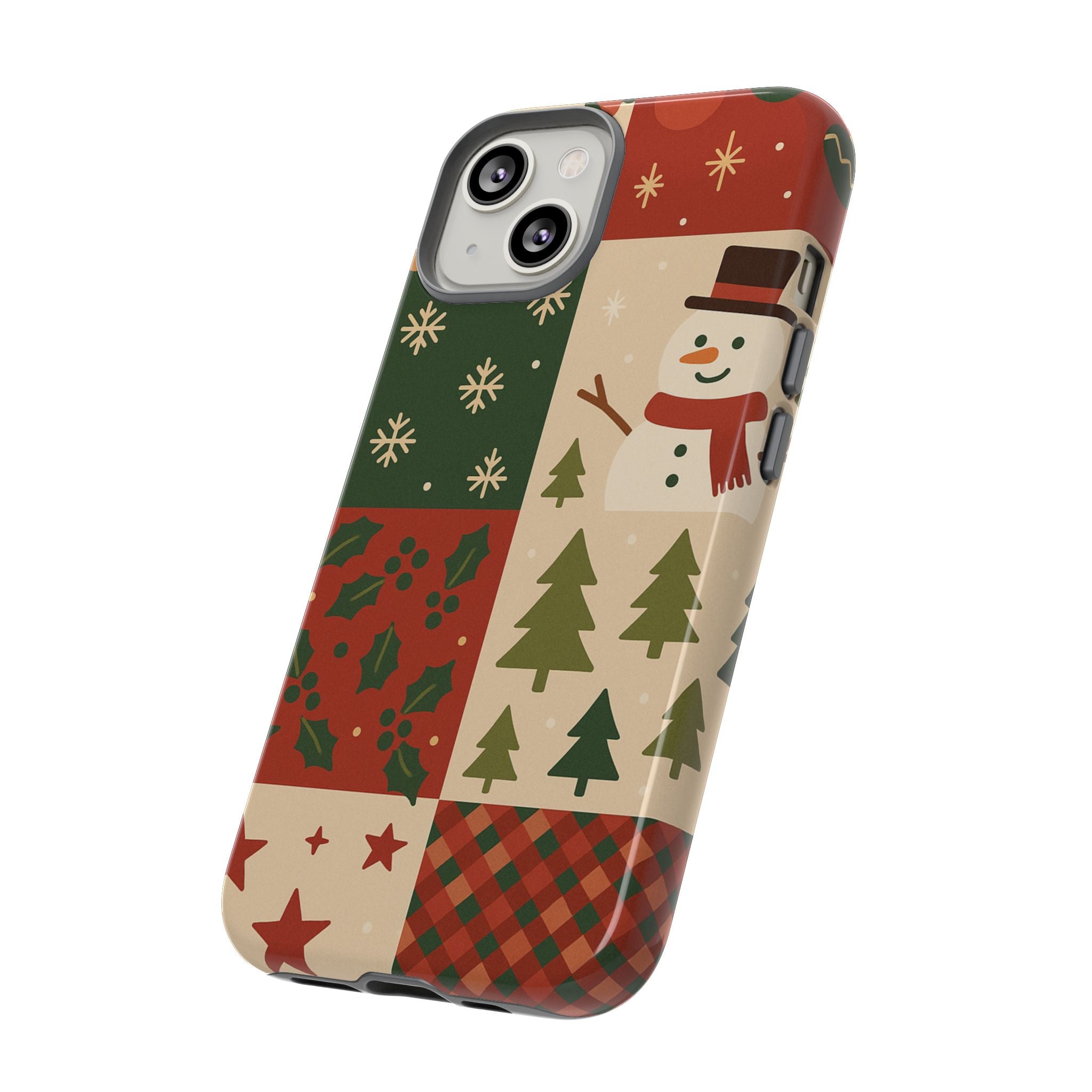Festive Phone Case - Holiday Cheer, Christmas Gift, Winter Decor, Cute Cell Phone Cover, Seasonal Accessory, Unique Present
