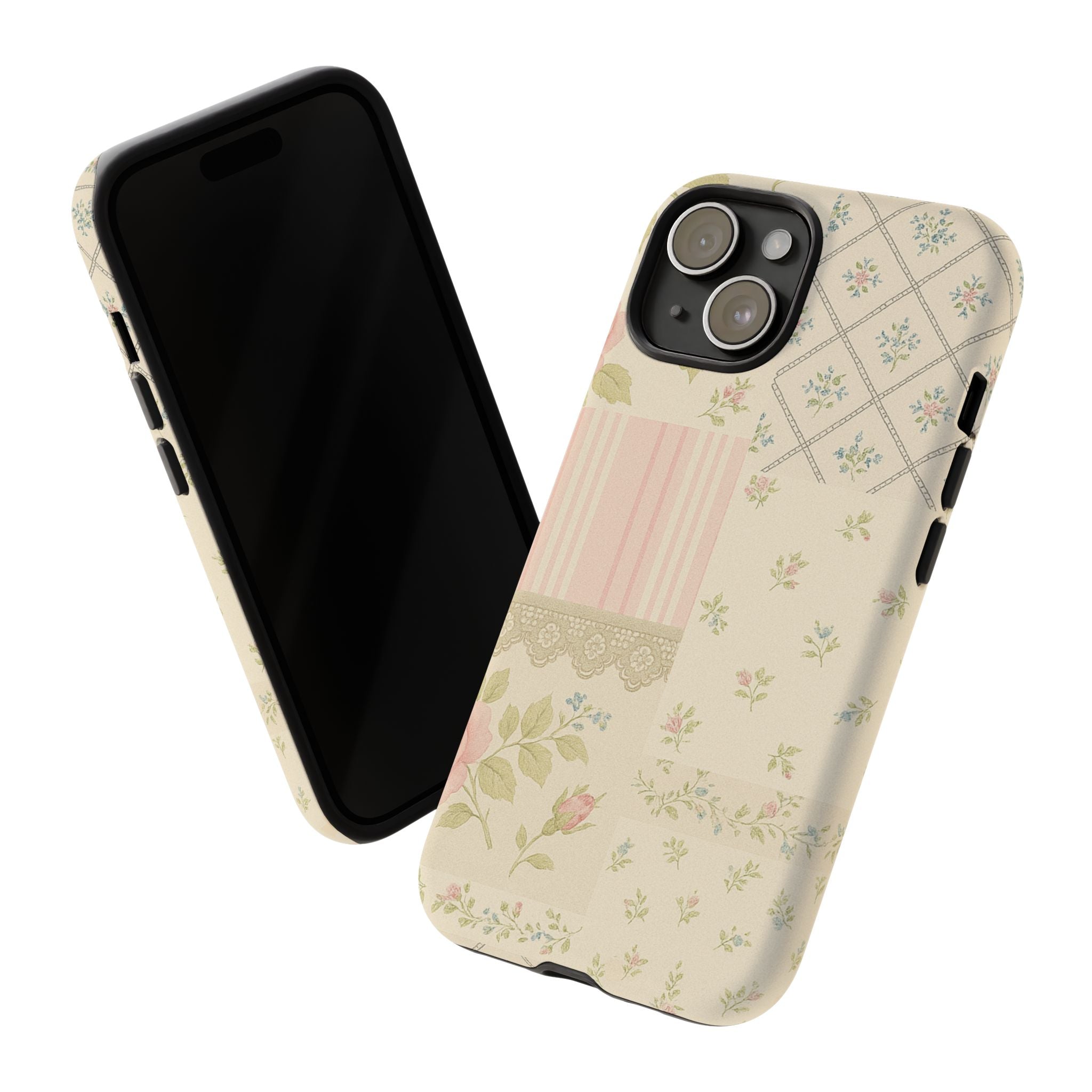 Floral Phone Case, Floral Tough Case, Protective Phone Case, Flower Case, Tough Phone Cover, Floral Tech Accessory