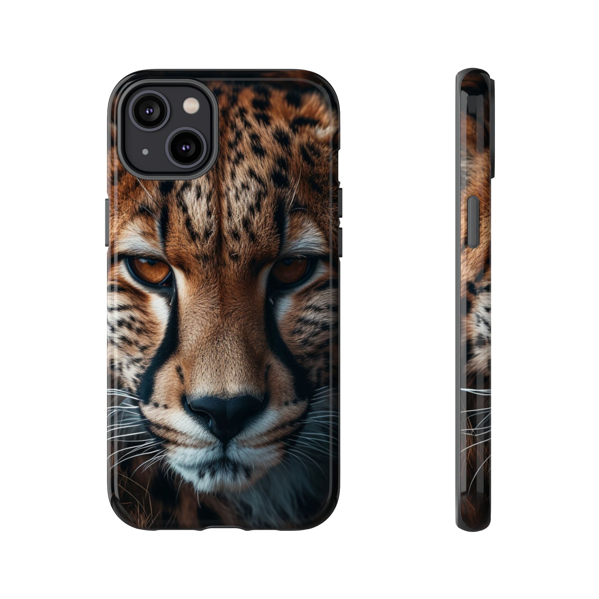 Spirit of the Wild - Cheetah Gaze Phone Case iPhone 14 Plus Glossy