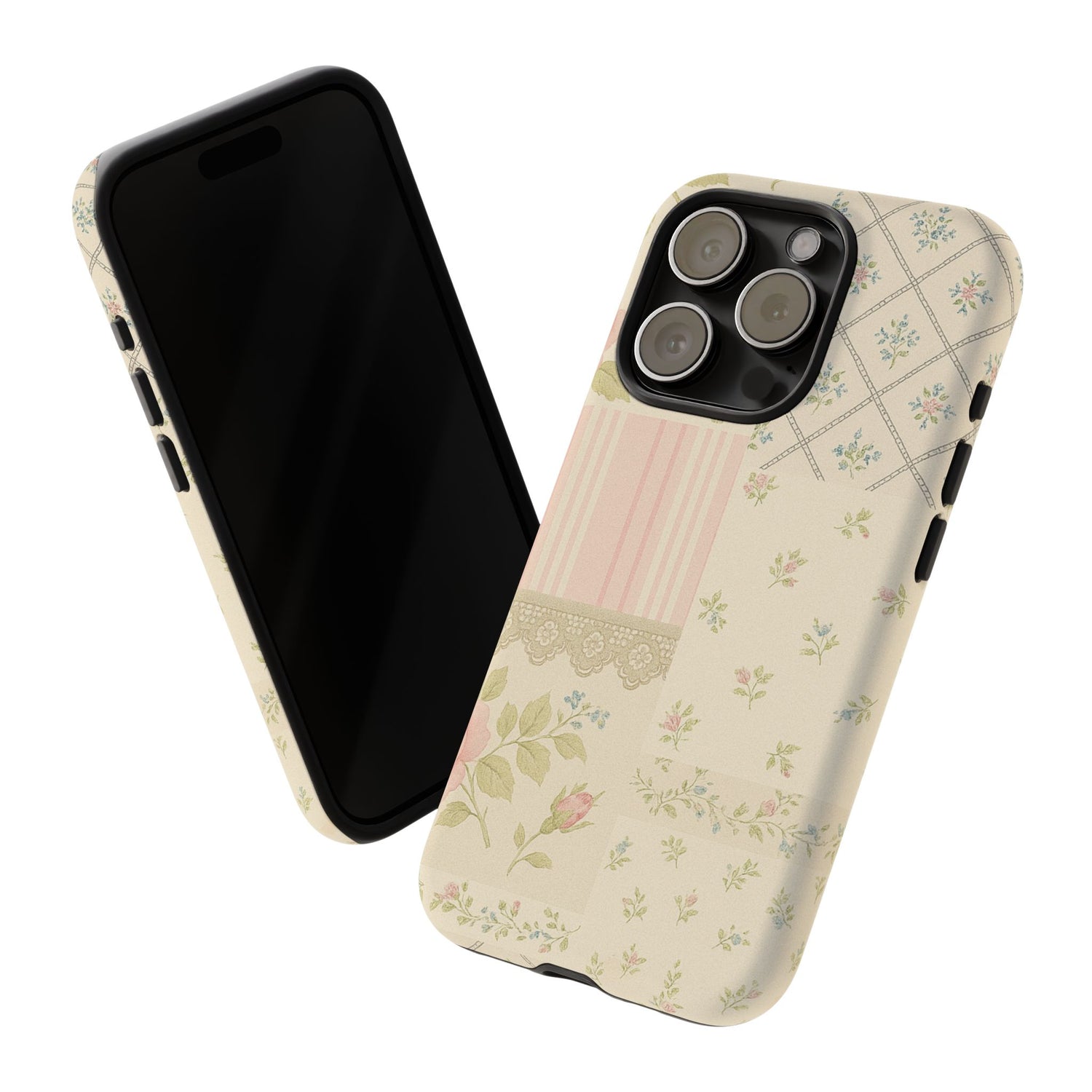 Floral Phone Case, Floral Tough Case, Protective Phone Case, Flower Case, Tough Phone Cover, Floral Tech Accessory