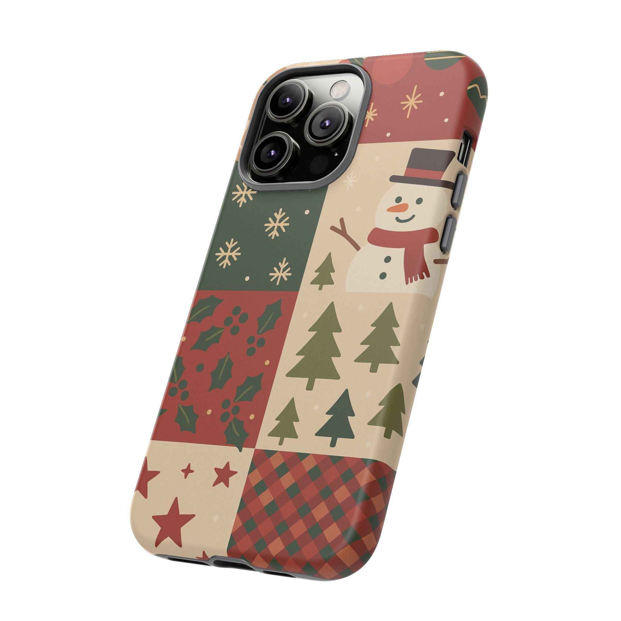 Festive Phone Case - Holiday Cheer, Christmas Gift, Winter Decor, Cute Cell Phone Cover, Seasonal Accessory, Unique Present