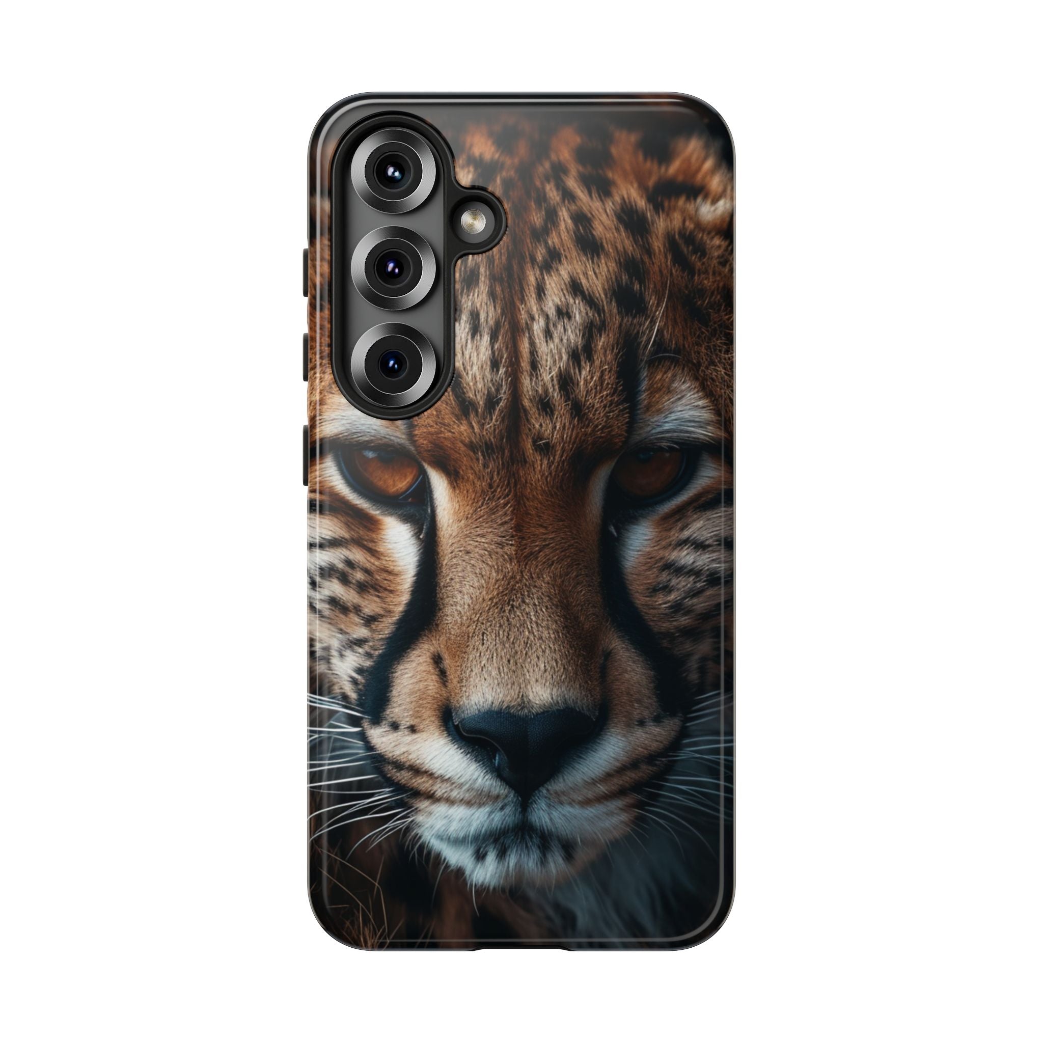 Spirit of the Wild - Cheetah Gaze Phone Case Samsung Galaxy S25 Glossy
