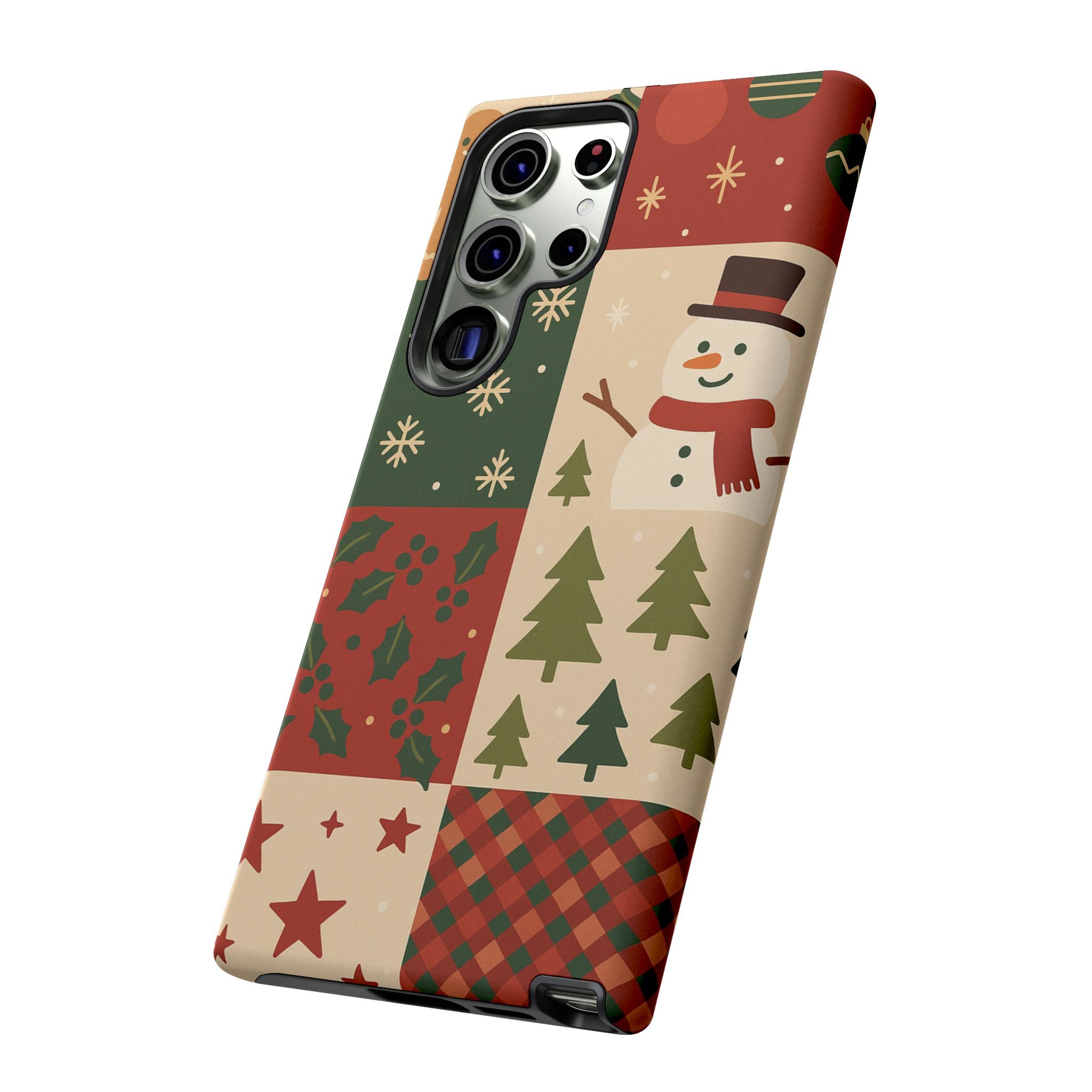 Festive Phone Case - Holiday Cheer, Christmas Gift, Winter Decor, Cute Cell Phone Cover, Seasonal Accessory, Unique Present