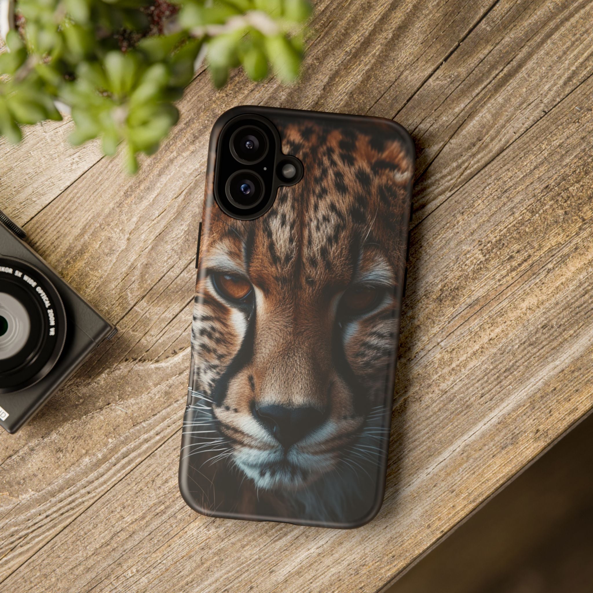 Spirit of the Wild - Cheetah Gaze Phone Case