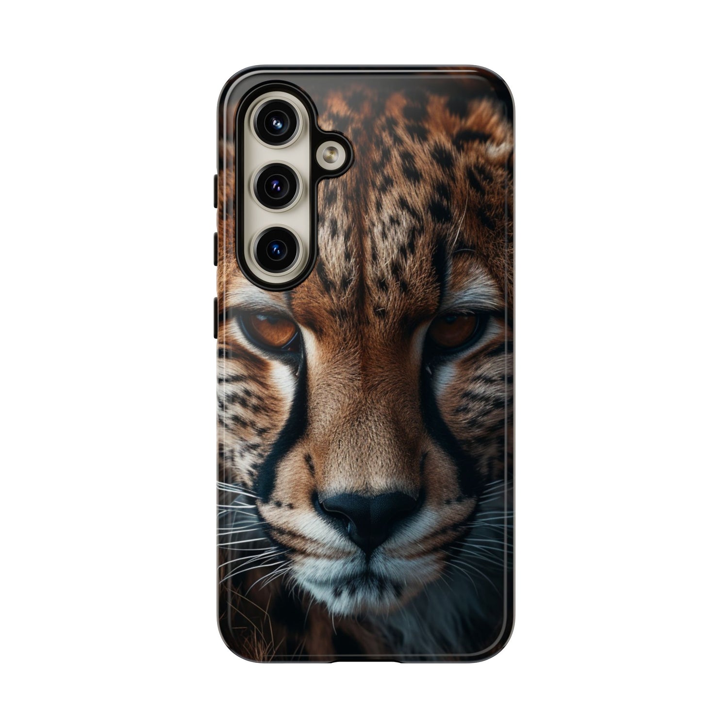 Spirit of the Wild - Cheetah Gaze Phone Case Samsung Galaxy S24 Glossy