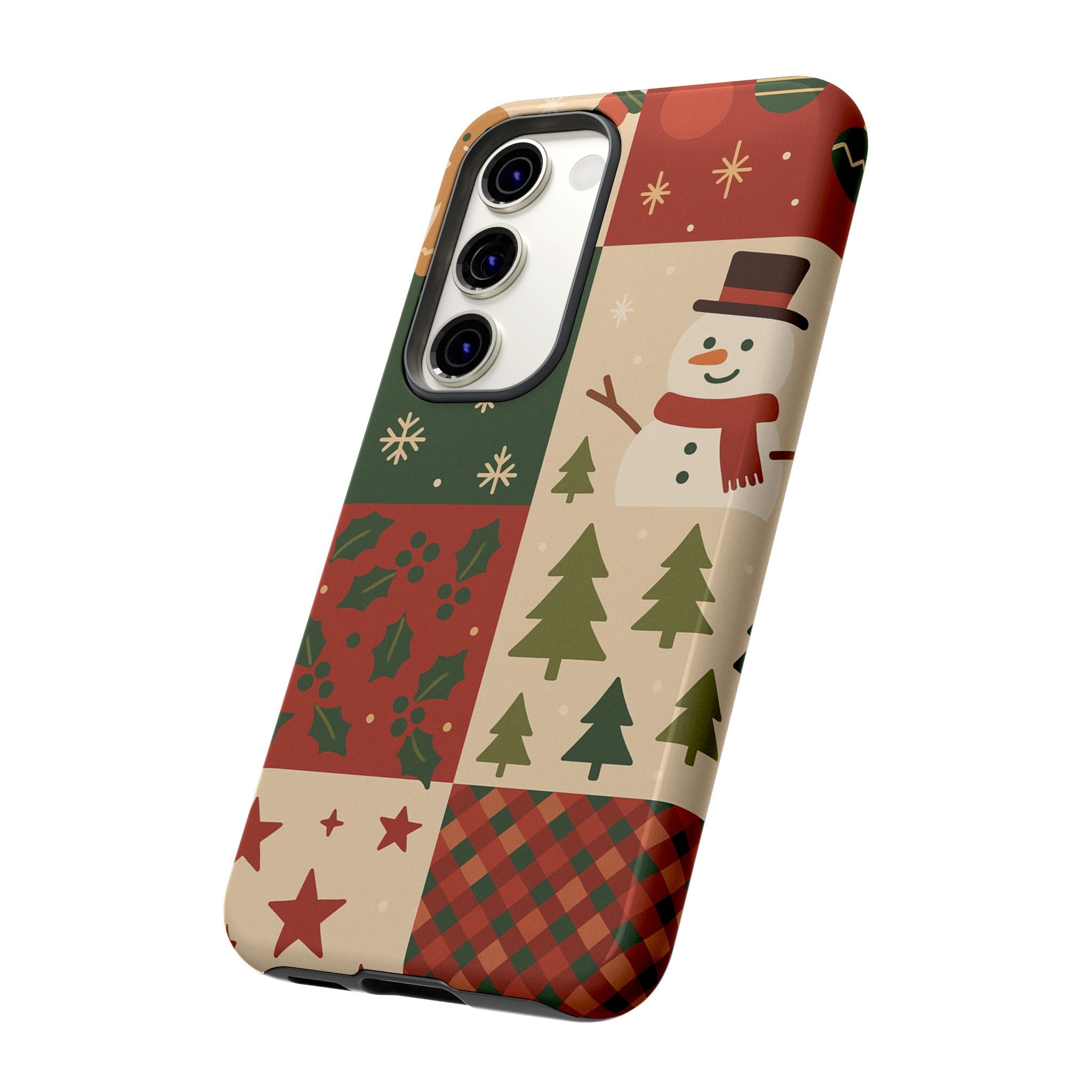 Festive Phone Case - Holiday Cheer, Christmas Gift, Winter Decor, Cute Cell Phone Cover, Seasonal Accessory, Unique Present