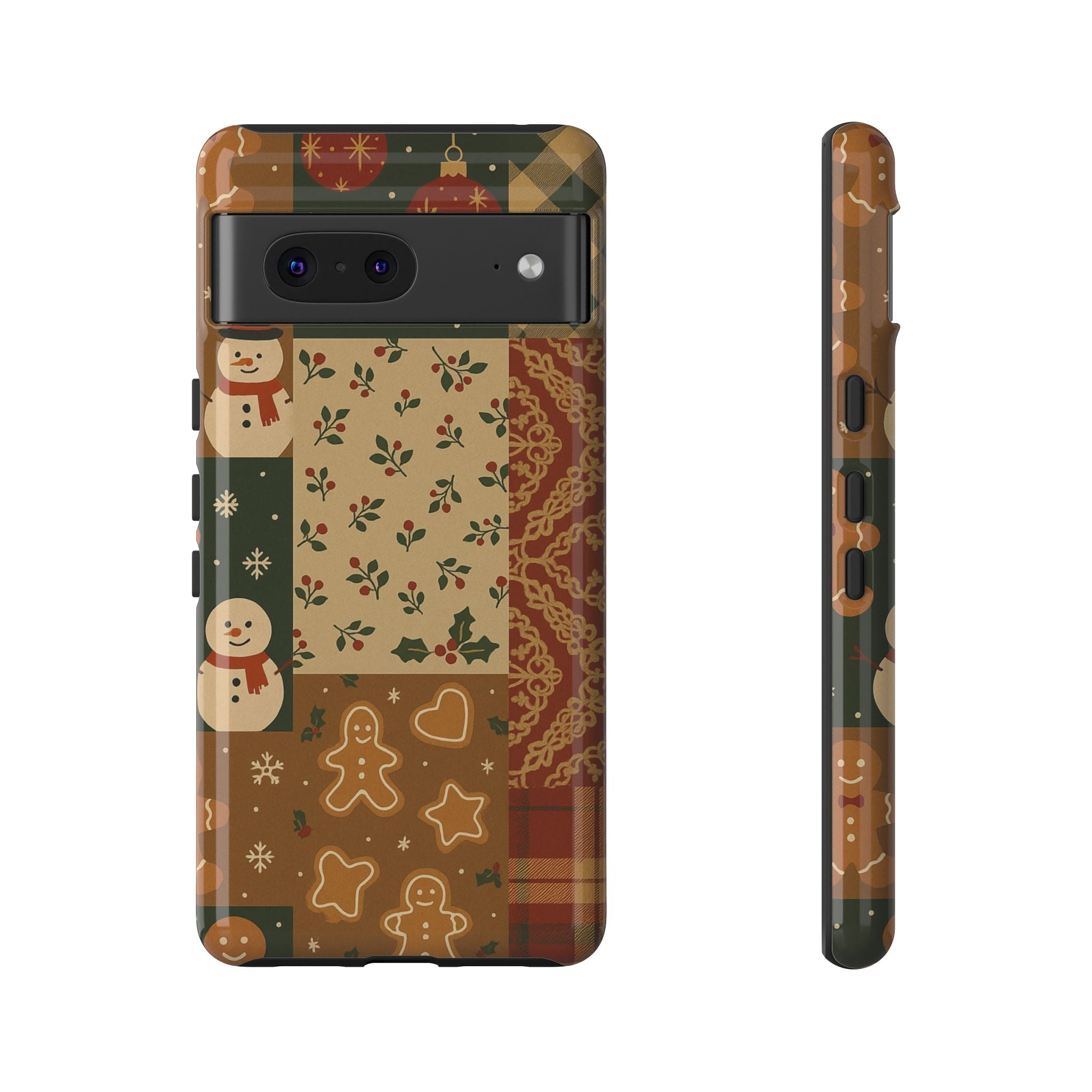 Cute Christmas Phone Case for this Festive Season - Tough Design Google Pixel 7 Glossy