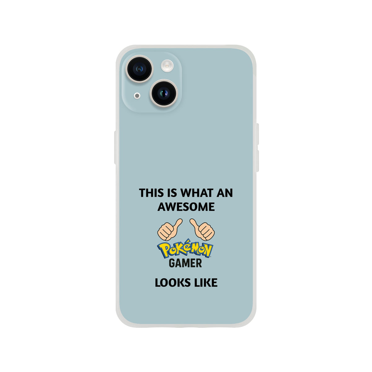 Awesome Pokémon Gamer iPhone Case - Cute & Funny Flexi Case iPhone 14
