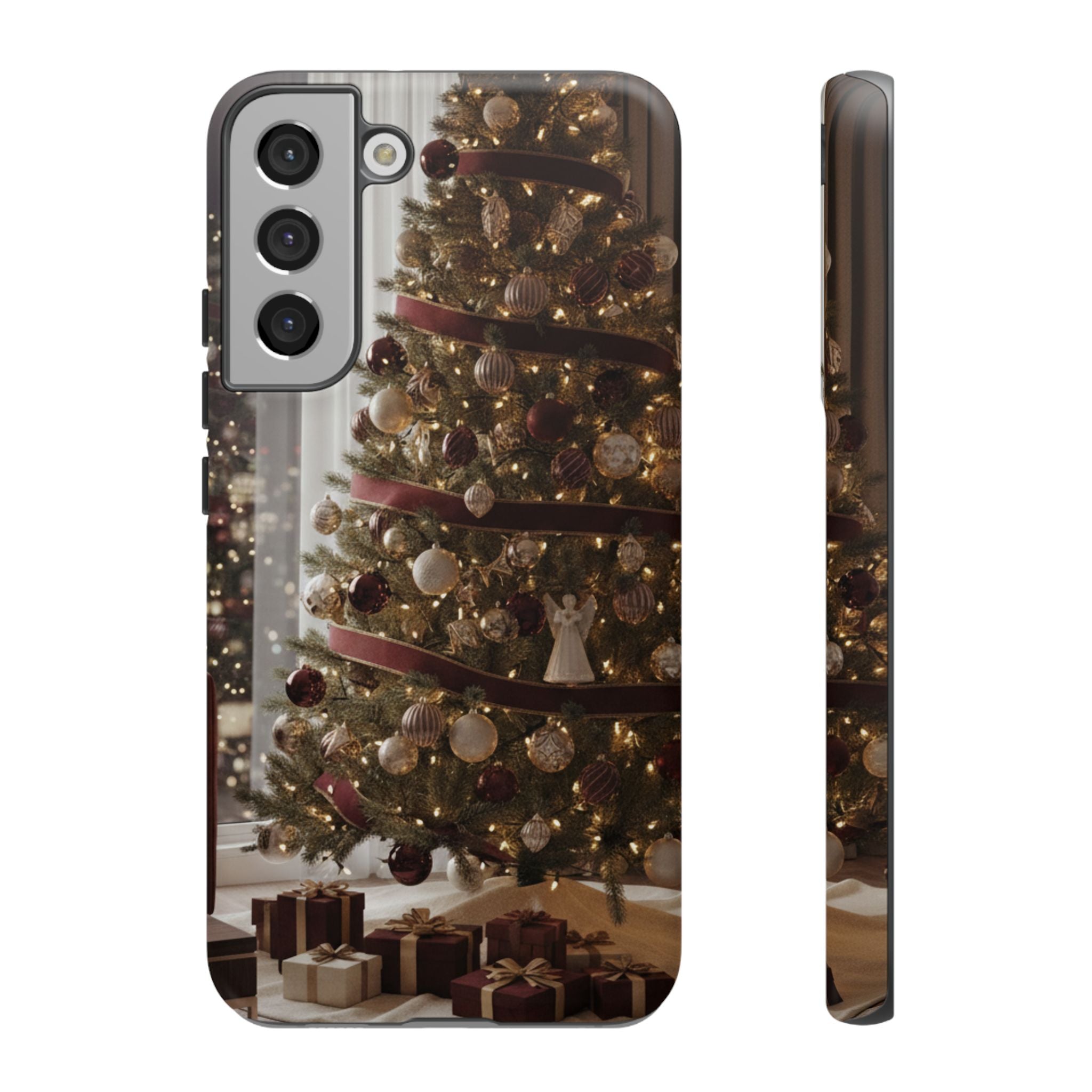 Enchanted Noel - Christmas Tree Glow Phone Case Samsung Galaxy S22 Plus Matte