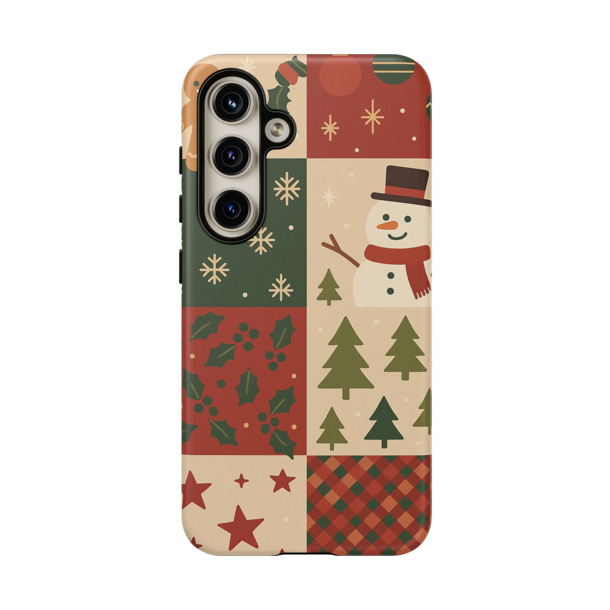 Festive Phone Case - Holiday Cheer, Christmas Gift, Winter Decor, Cute Cell Phone Cover, Seasonal Accessory, Unique Present Samsung Galaxy S24 Matte