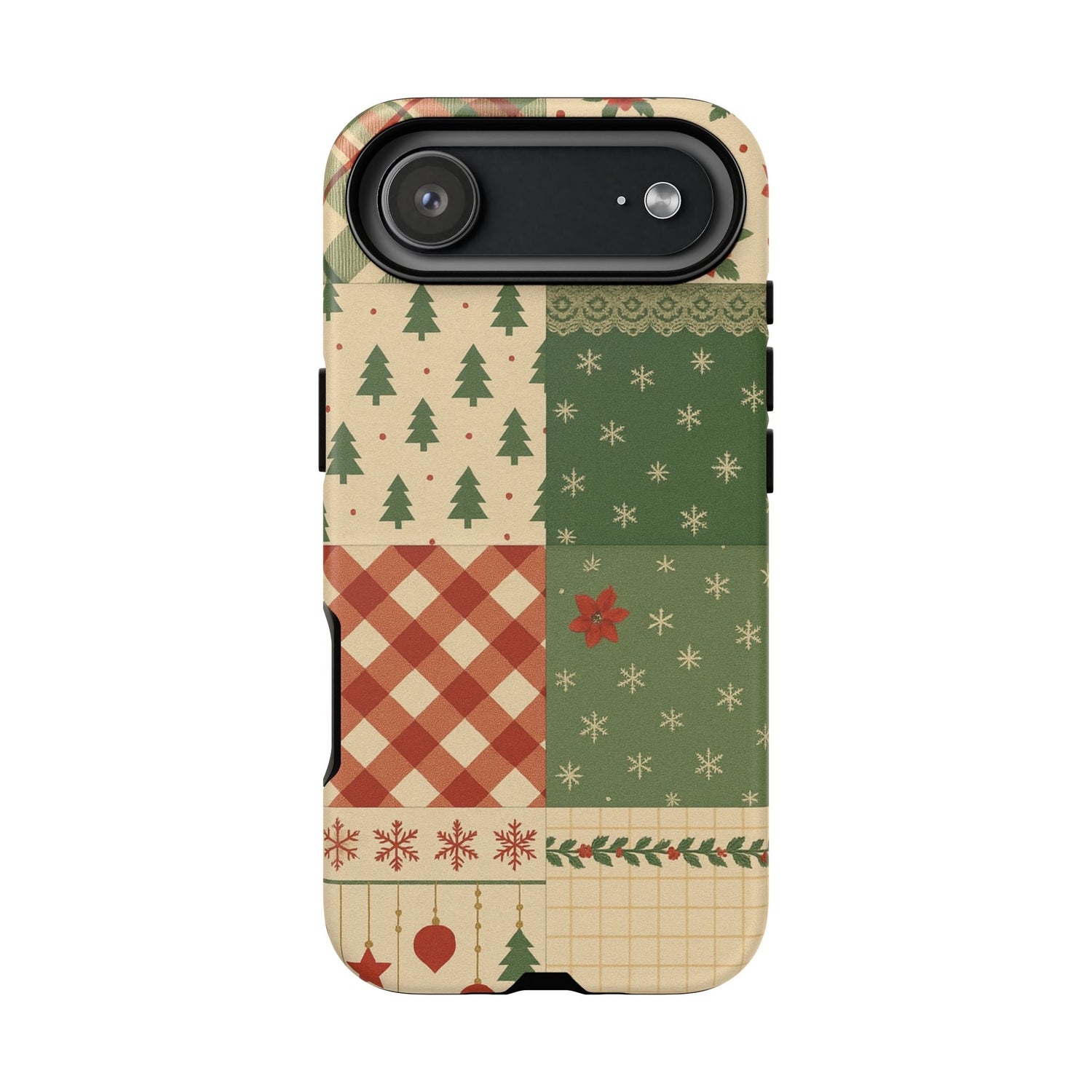 Festive Phone Cases, Luxury Black and Gold Design for Christmas Gift, Holiday Decor, Tough Case, Winter Celebration, Elegant iPhone Cover iPhone 17 Air Matte