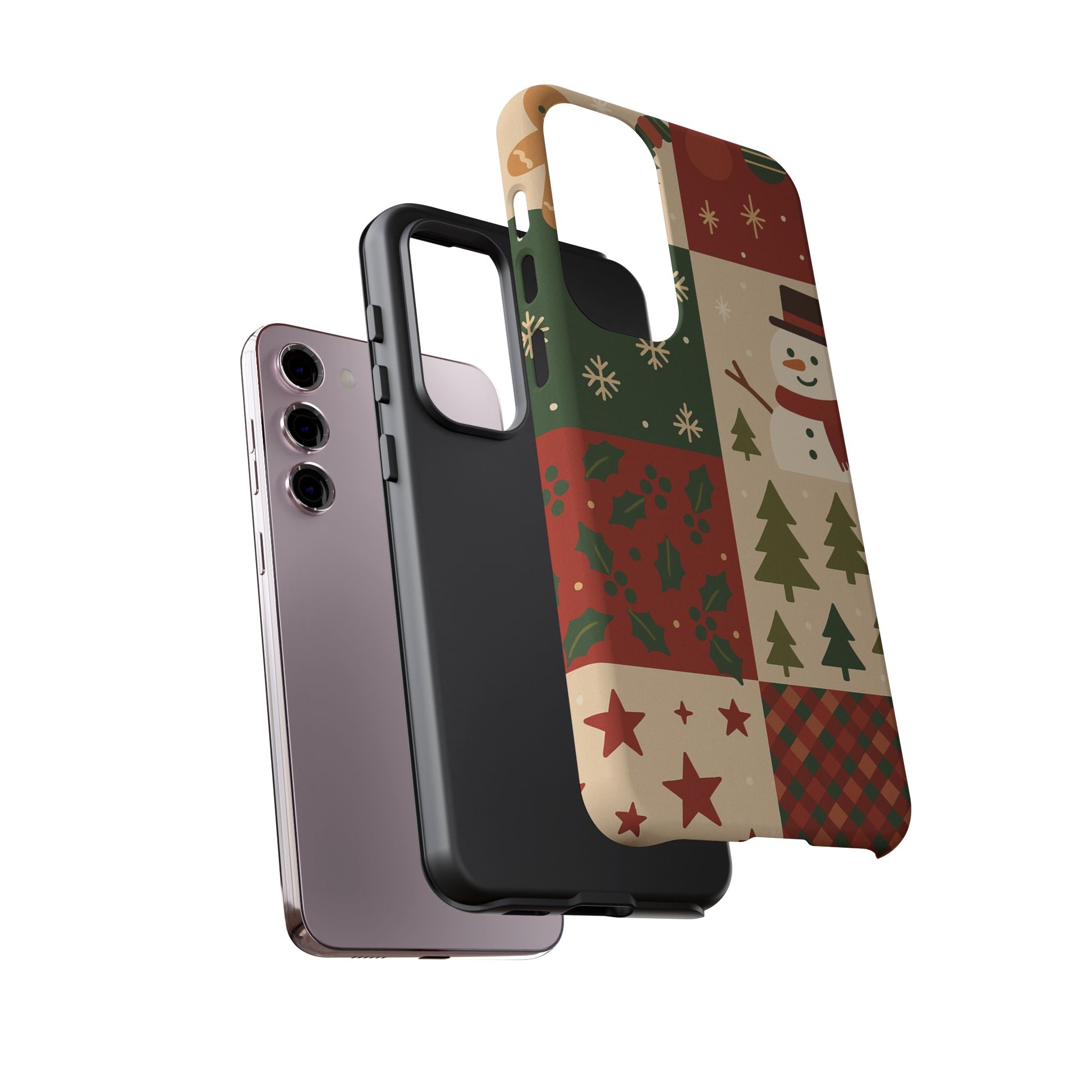 Festive Phone Case - Holiday Cheer, Christmas Gift, Winter Decor, Cute Cell Phone Cover, Seasonal Accessory, Unique Present