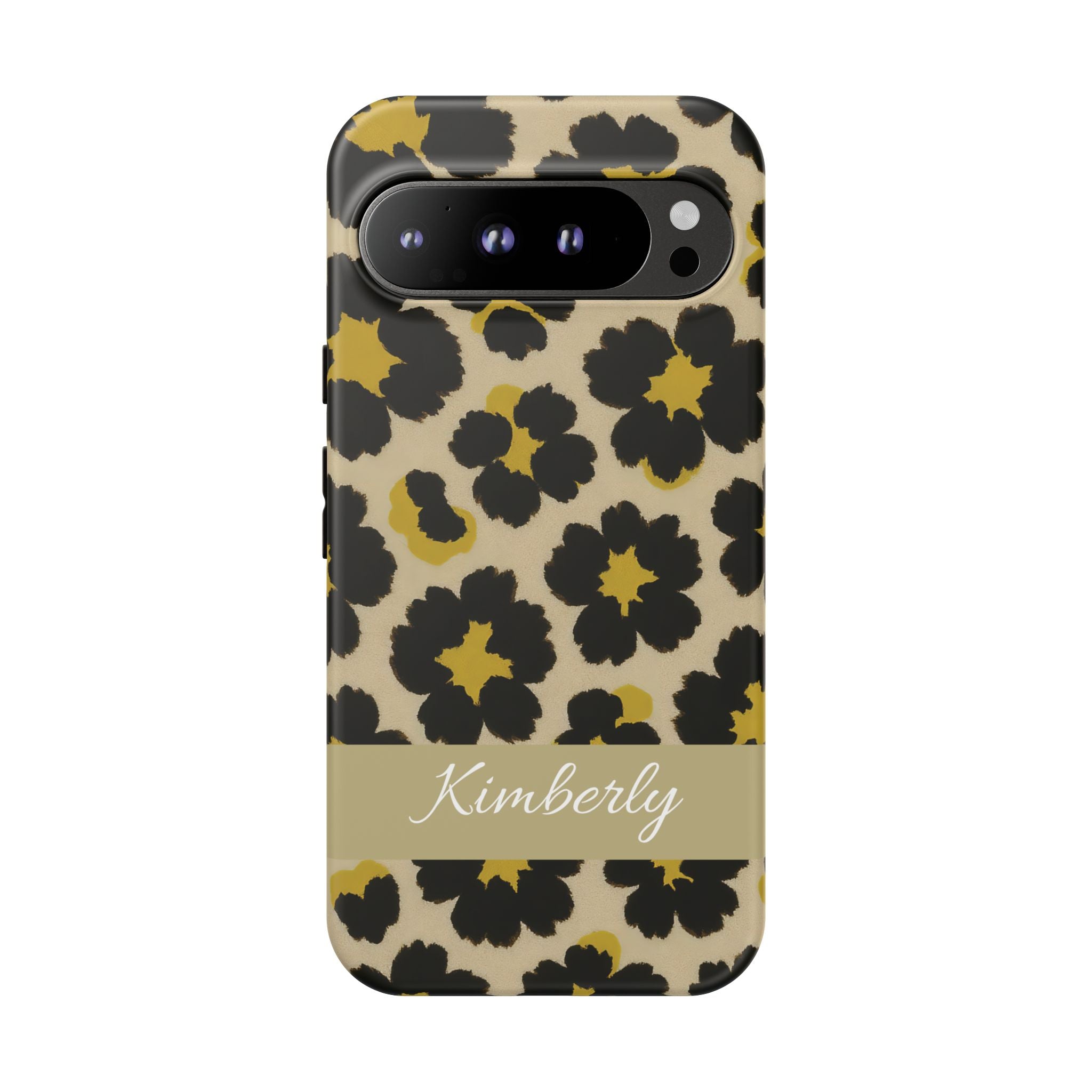 Neon Safari Bloom Phone Case - Tough Protective Cover for iPhone, Samsung & Google Pixel Google Pixel 9 Pro XL Matte