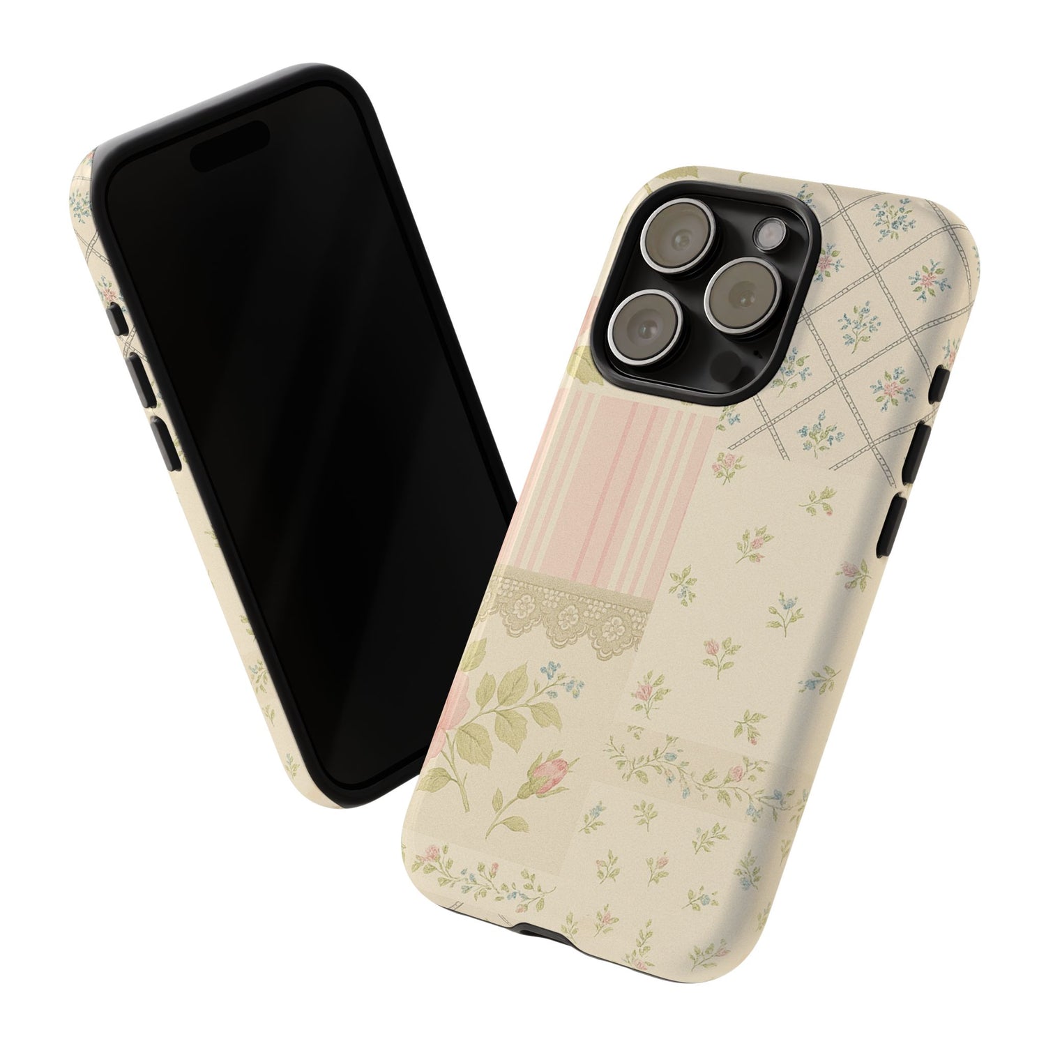 Floral Phone Case, Floral Tough Case, Protective Phone Case, Flower Case, Tough Phone Cover, Floral Tech Accessory