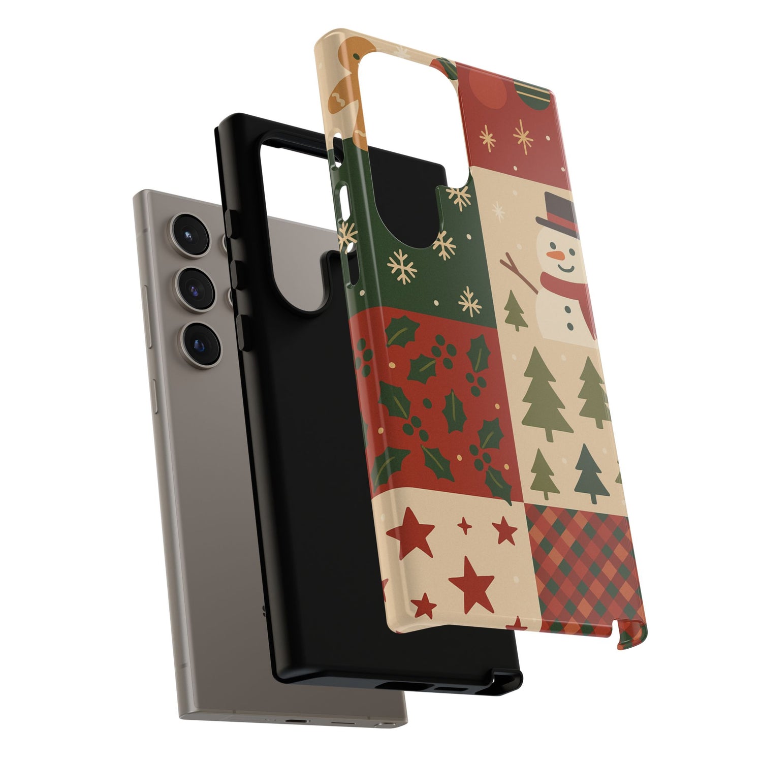 Festive Phone Case - Holiday Cheer, Christmas Gift, Winter Decor, Cute Cell Phone Cover, Seasonal Accessory, Unique Present