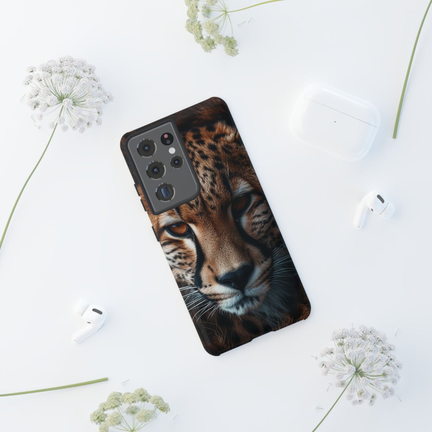 Spirit of the Wild - Cheetah Gaze Phone Case