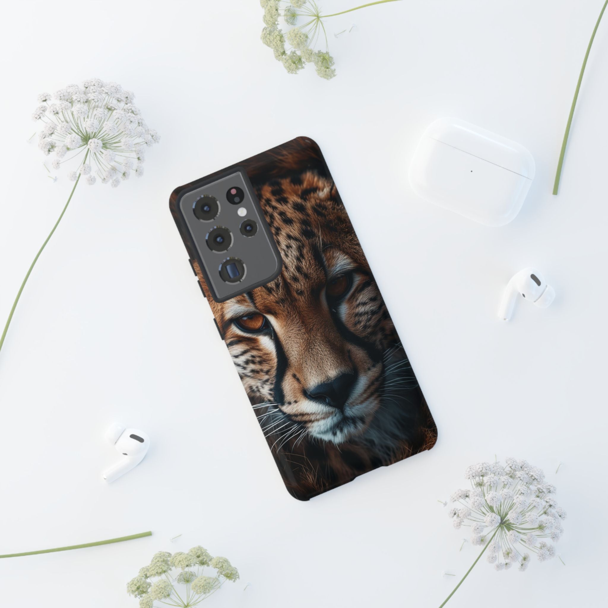 Spirit of the Wild - Cheetah Gaze Phone Case