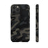 Black Camouflage Phone Case for iPhone, Samsung and Google Pixel iPhone 11 Pro Glossy