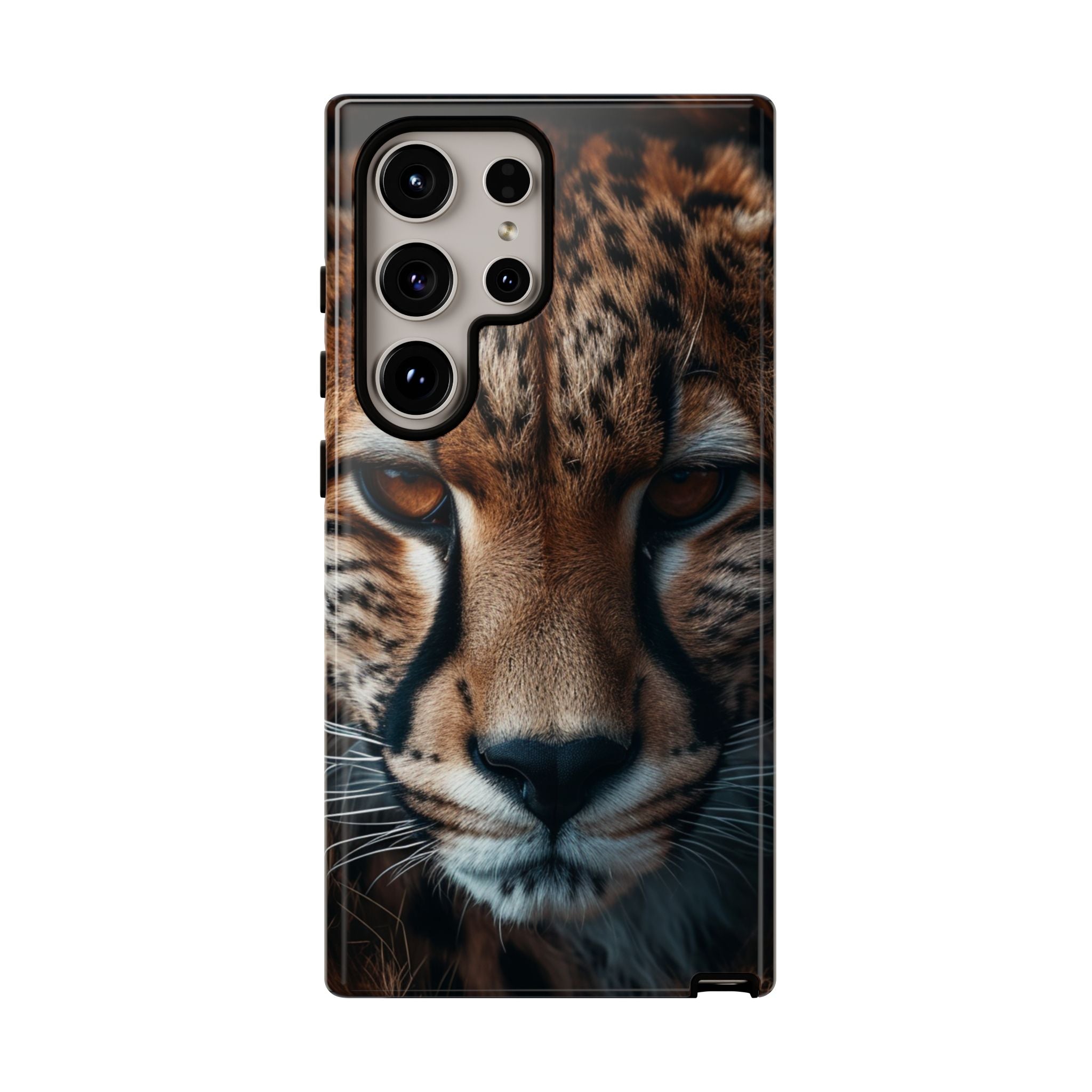 Spirit of the Wild - Cheetah Gaze Phone Case Samsung Galaxy S24 Ultra Glossy