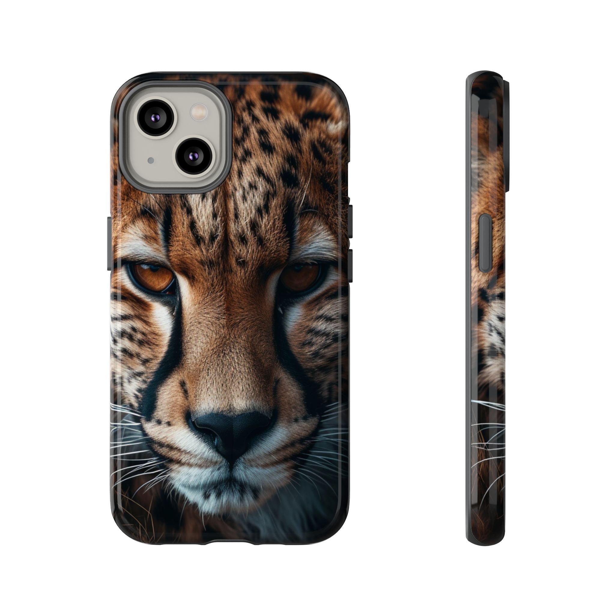 Spirit of the Wild - Cheetah Gaze Phone Case iPhone 14 Glossy