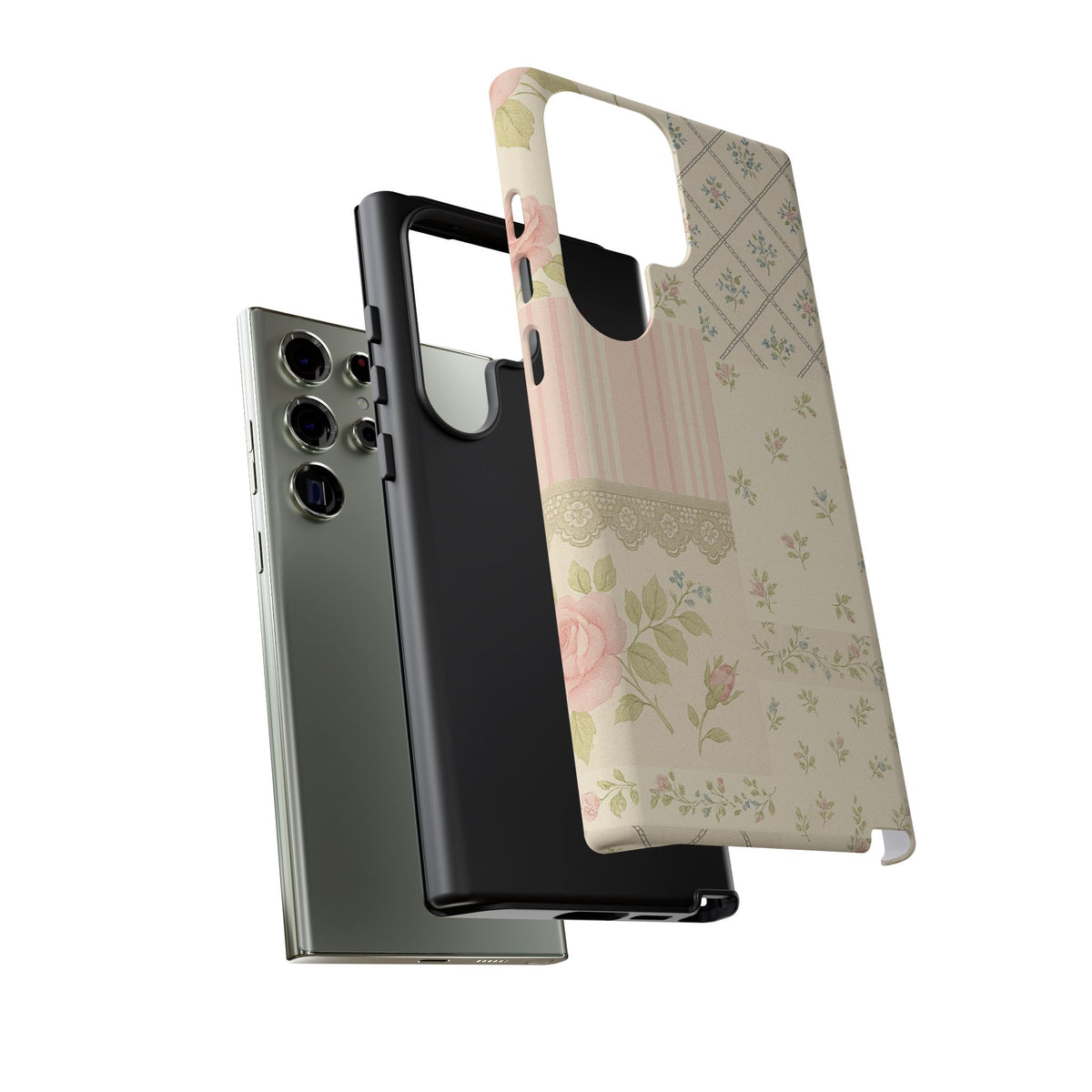 Floral Phone Case, Floral Tough Case, Protective Phone Case, Flower Case, Tough Phone Cover, Floral Tech Accessory