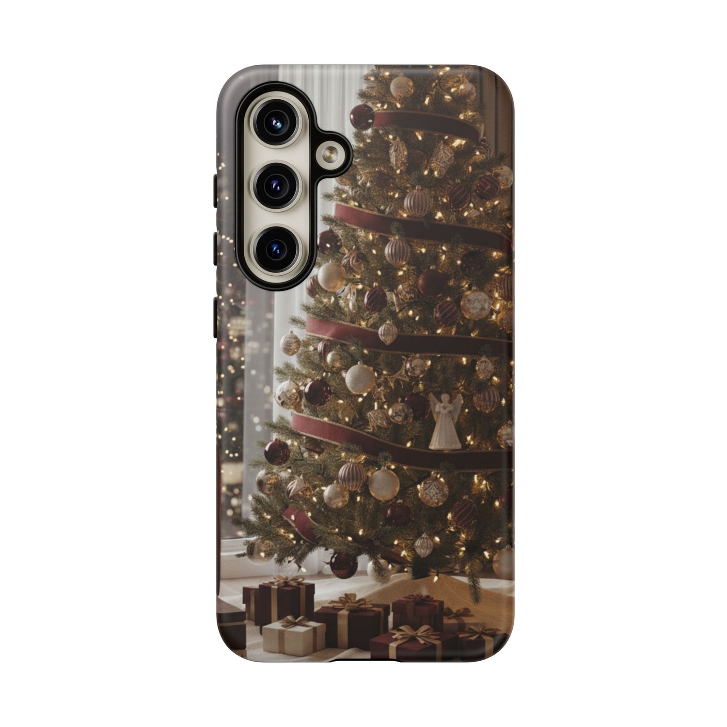 Enchanted Noel - Christmas Tree Glow Phone Case Samsung Galaxy S24 Matte