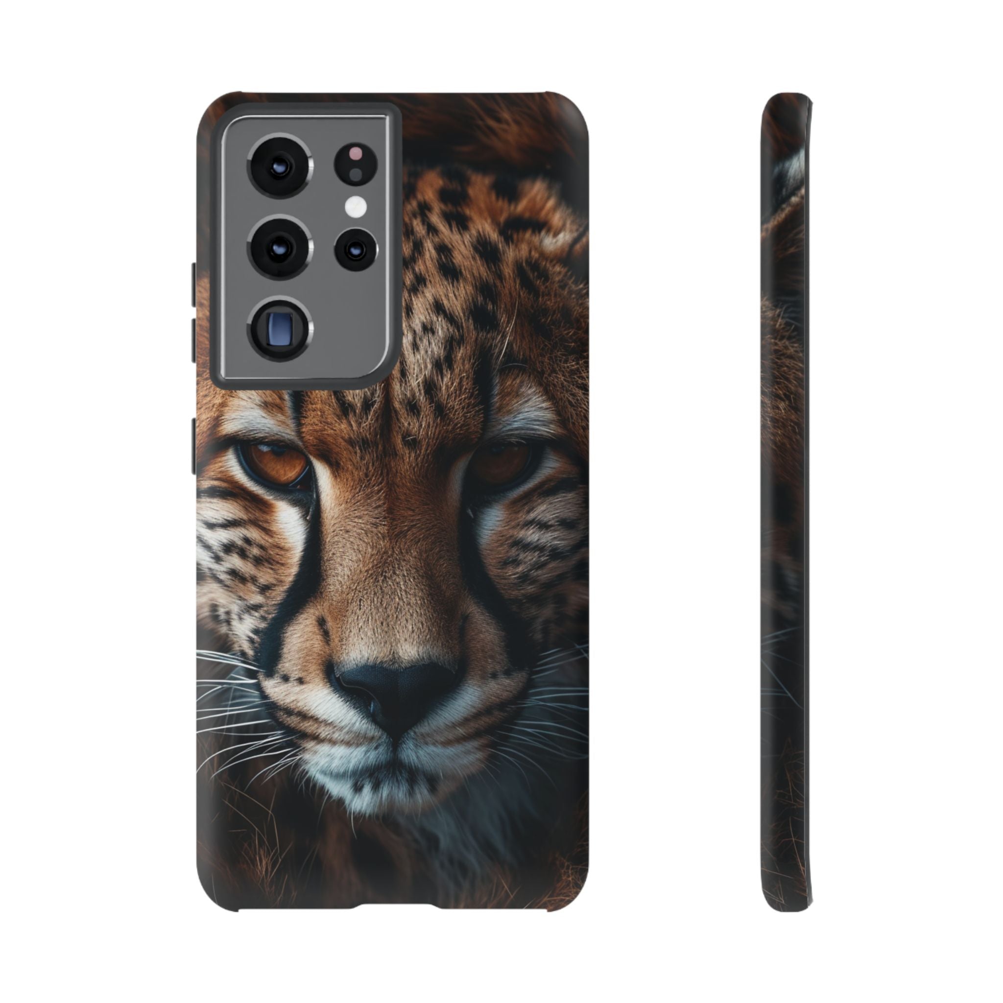 Spirit of the Wild - Cheetah Gaze Phone Case Samsung Galaxy S21 Ultra Matte