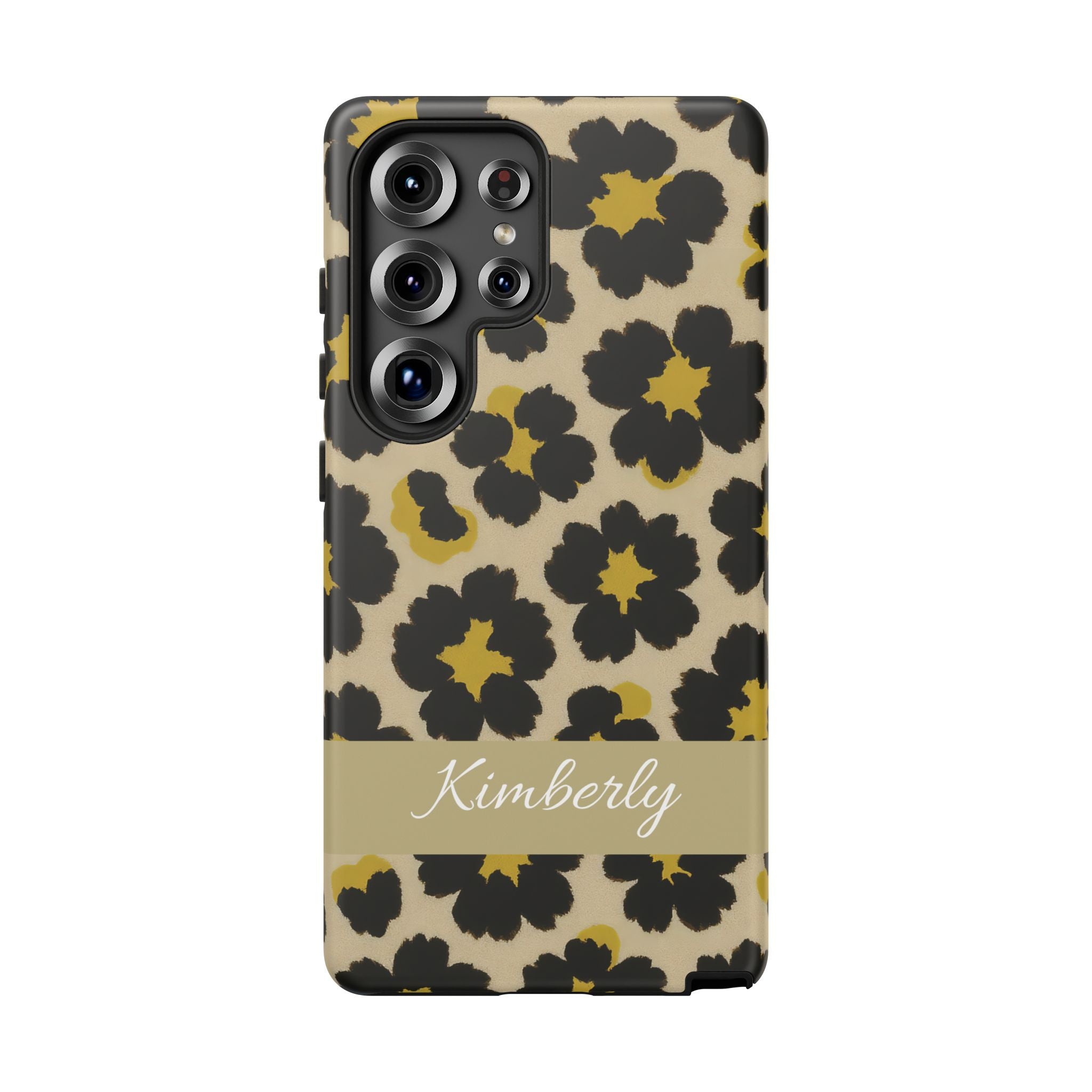 Neon Safari Bloom Phone Case - Tough Protective Cover for iPhone, Samsung & Google Pixel Samsung Galaxy S25 Ultra Matte