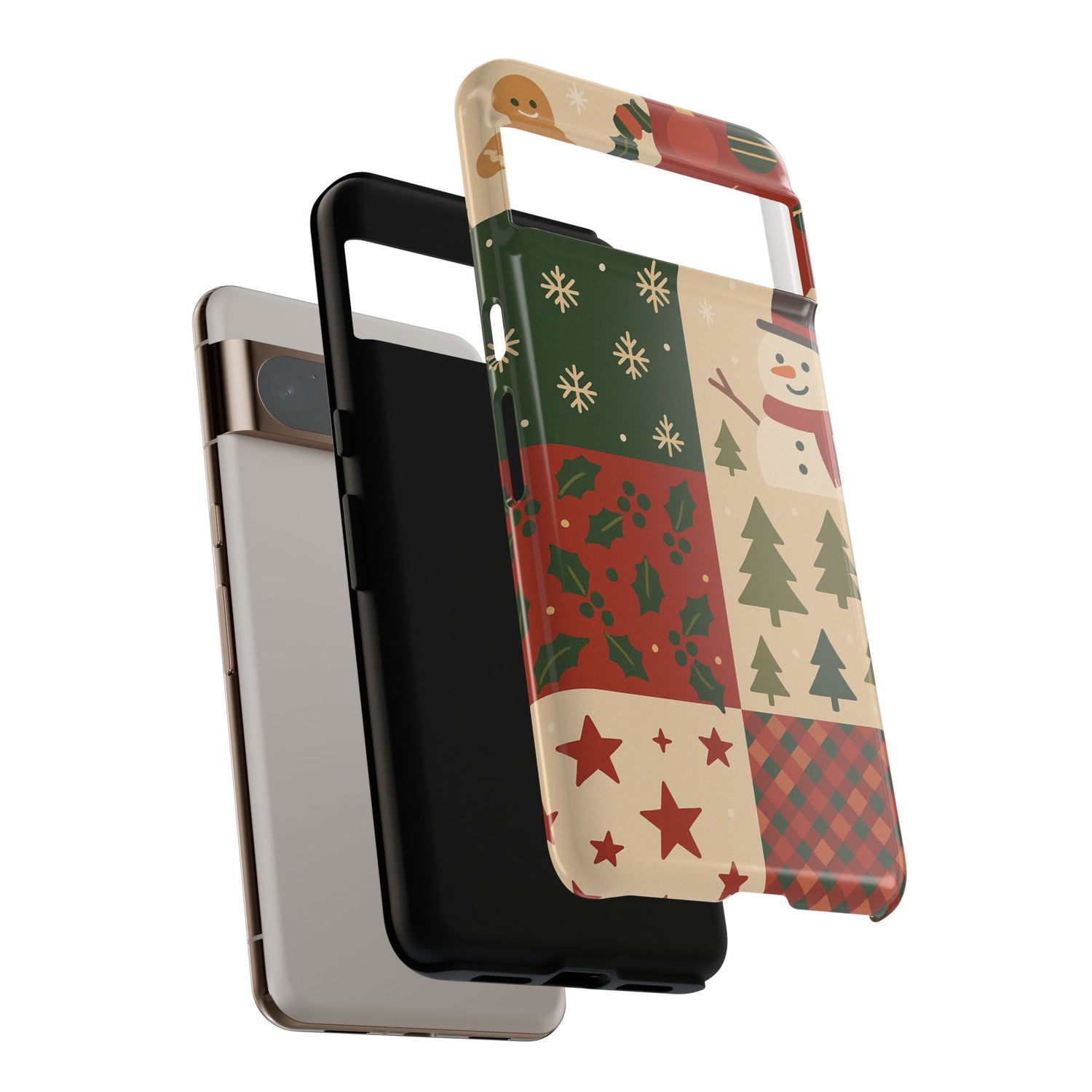 Festive Phone Case - Holiday Cheer, Christmas Gift, Winter Decor, Cute Cell Phone Cover, Seasonal Accessory, Unique Present
