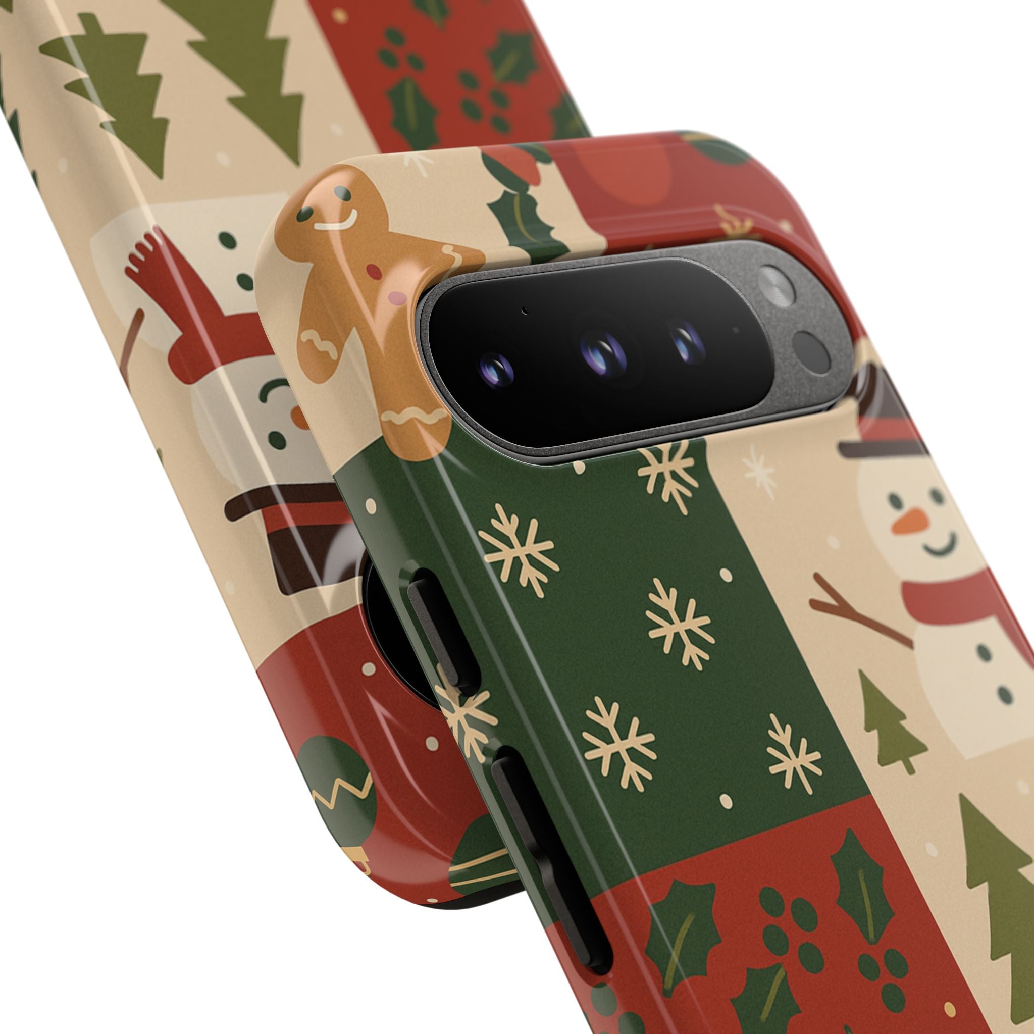 Festive Phone Case - Holiday Cheer, Christmas Gift, Winter Decor, Cute Cell Phone Cover, Seasonal Accessory, Unique Present