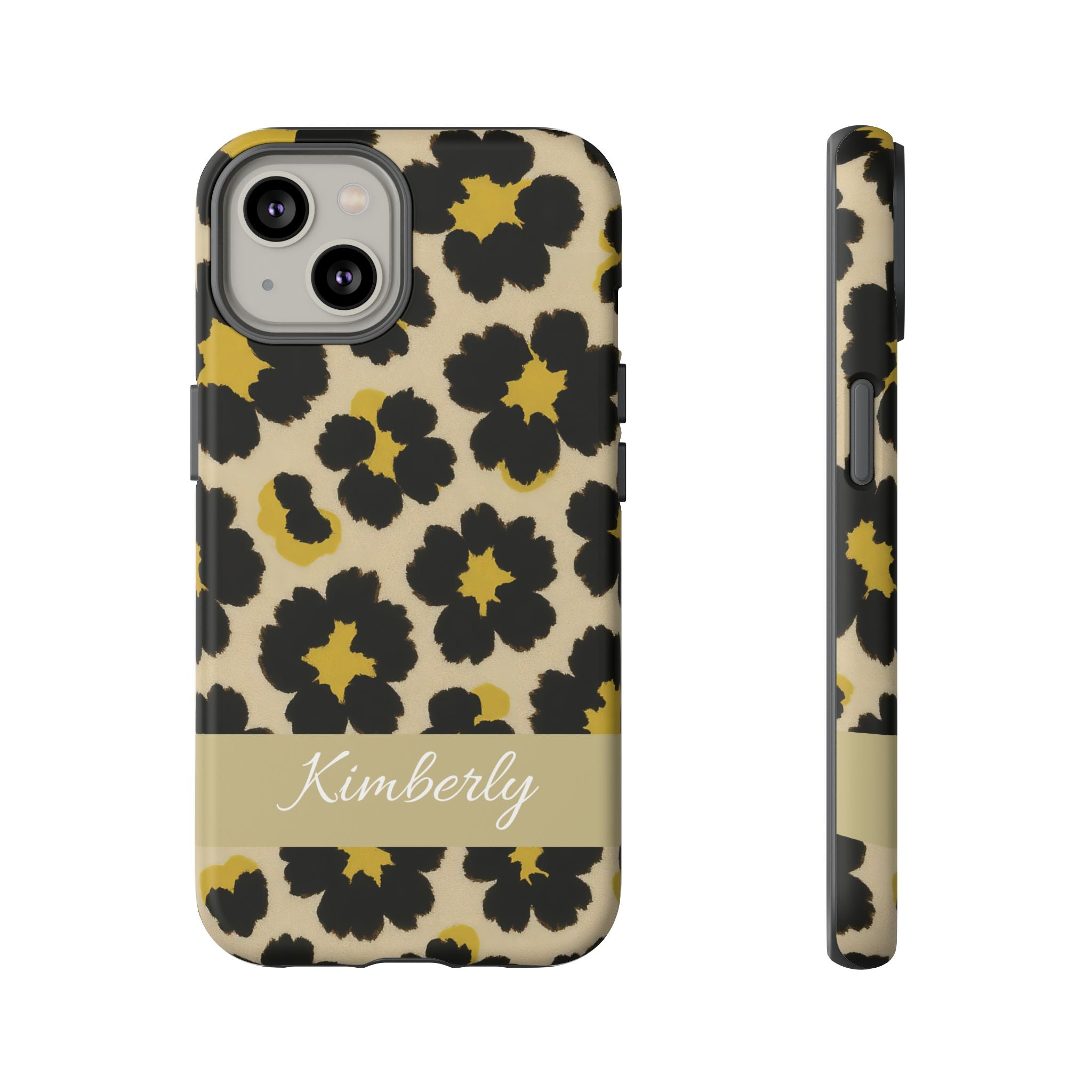 Neon Safari Bloom Phone Case - Tough Protective Cover for iPhone, Samsung & Google Pixel iPhone 14 Matte