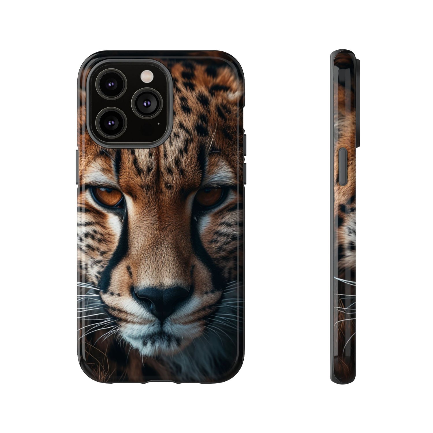 Spirit of the Wild - Cheetah Gaze Phone Case iPhone 14 Pro Max Glossy