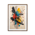 Chromatic Chaos - Abstract Colour Splash Art Print
