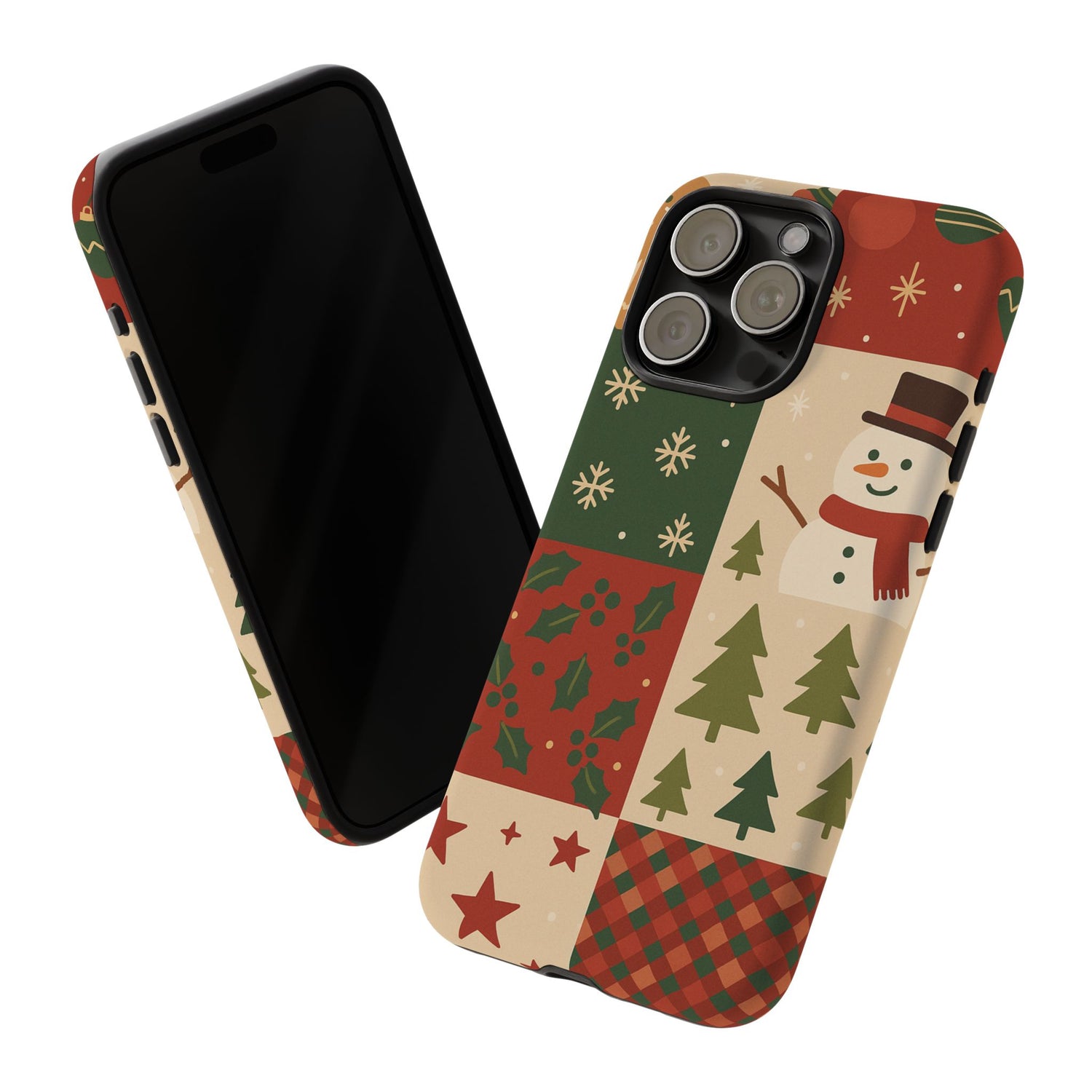 Festive Phone Case - Holiday Cheer, Christmas Gift, Winter Decor, Cute Cell Phone Cover, Seasonal Accessory, Unique Present