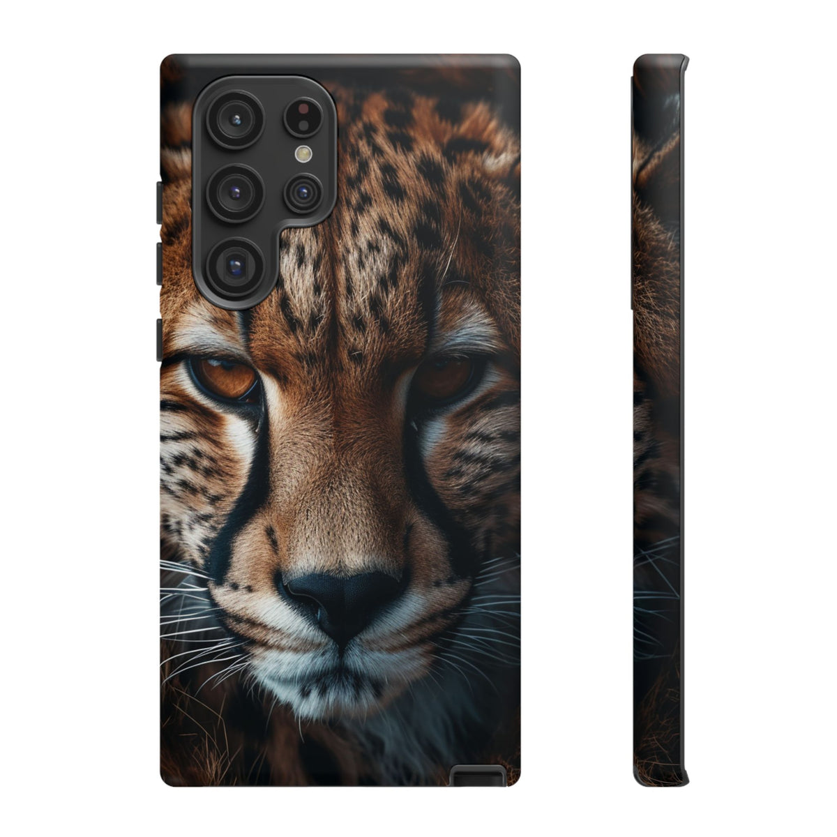 Spirit of the Wild - Cheetah Gaze Phone Case Samsung Galaxy S22 Ultra Matte
