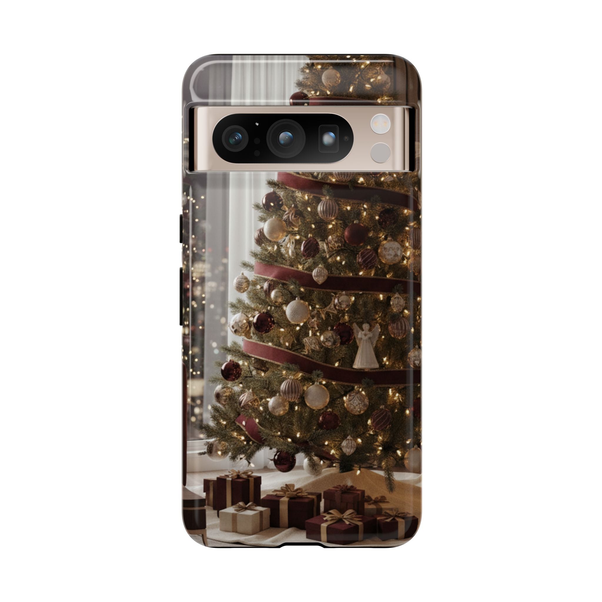 Enchanted Noel - Christmas Tree Glow Phone Case Google Pixel 8 Pro Glossy