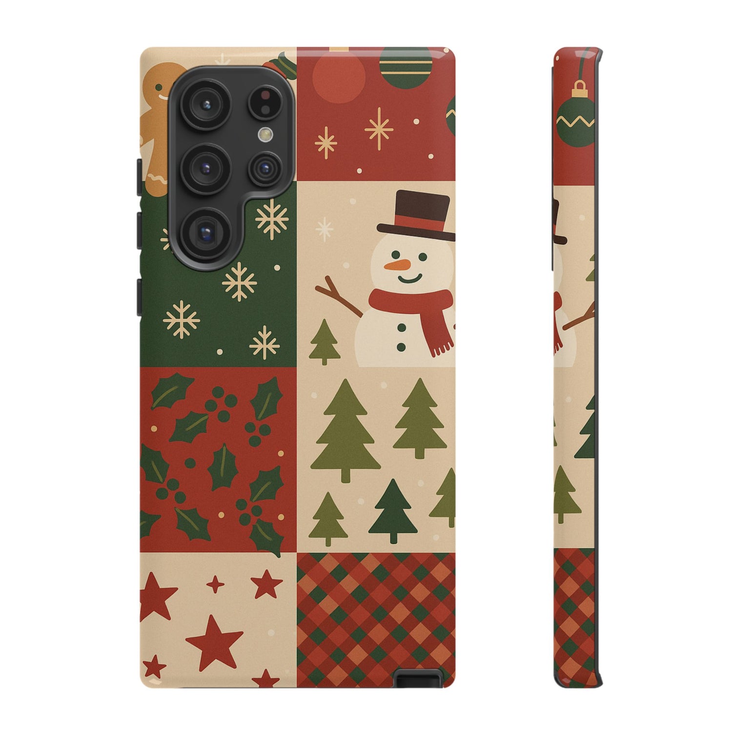 Festive Phone Case - Holiday Cheer, Christmas Gift, Winter Decor, Cute Cell Phone Cover, Seasonal Accessory, Unique Present Samsung Galaxy S22 Ultra Glossy