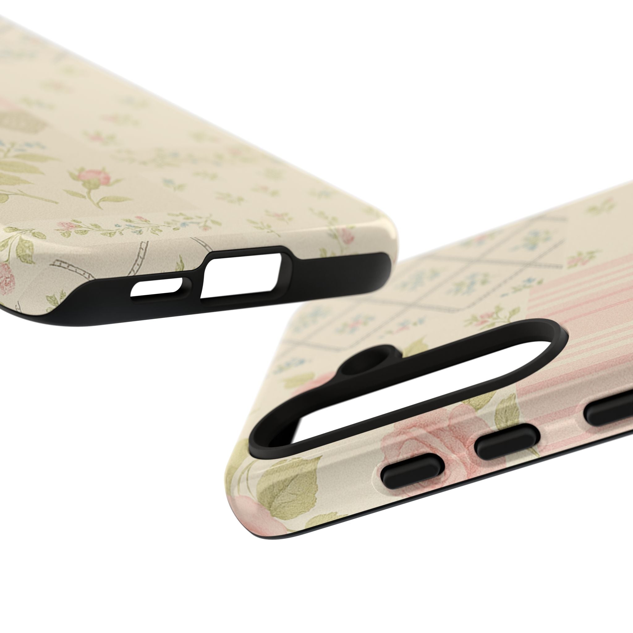 Floral Phone Case, Floral Tough Case, Protective Phone Case, Flower Case, Tough Phone Cover, Floral Tech Accessory
