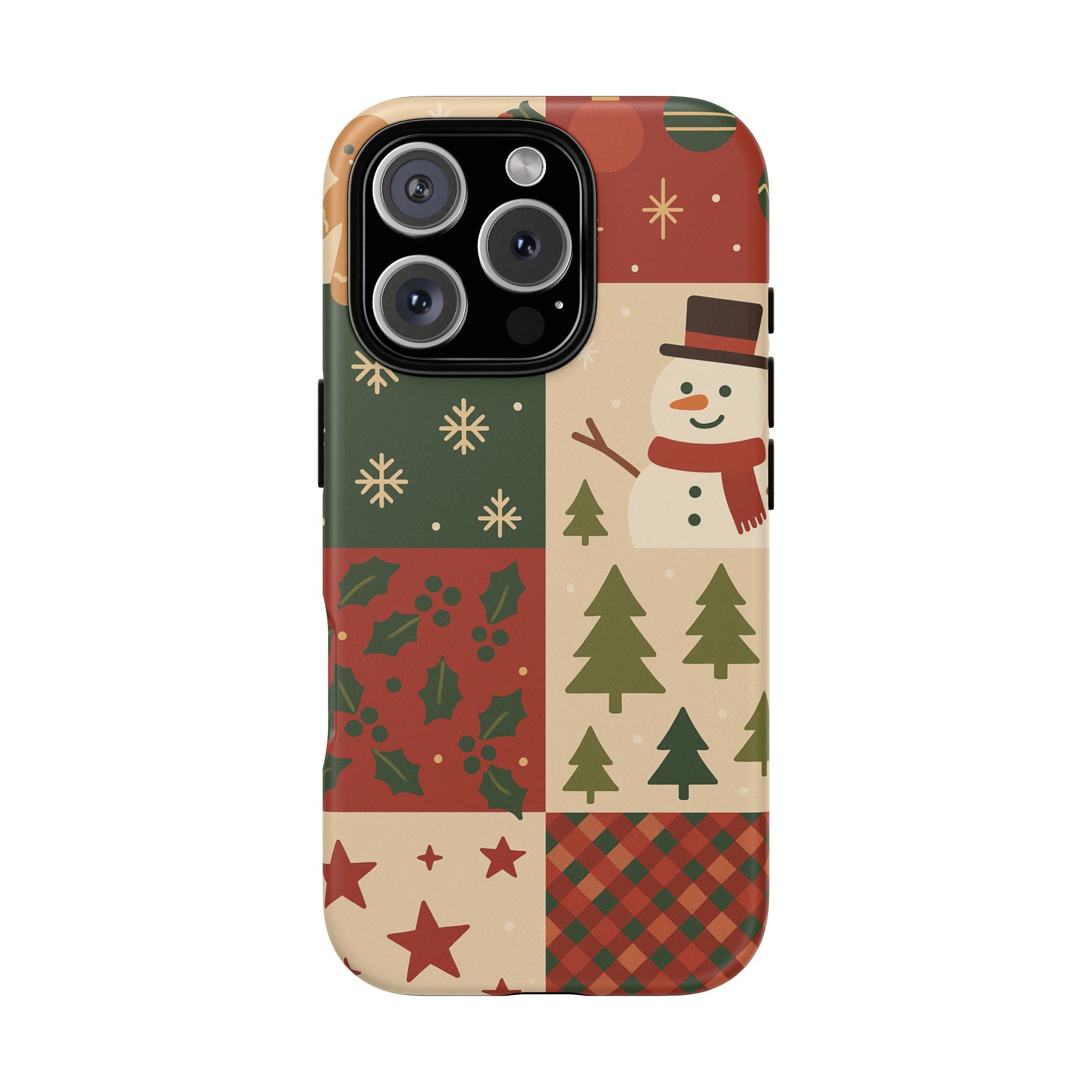 Festive Phone Case - Holiday Cheer, Christmas Gift, Winter Decor, Cute Cell Phone Cover, Seasonal Accessory, Unique Present iPhone 16 Pro Matte