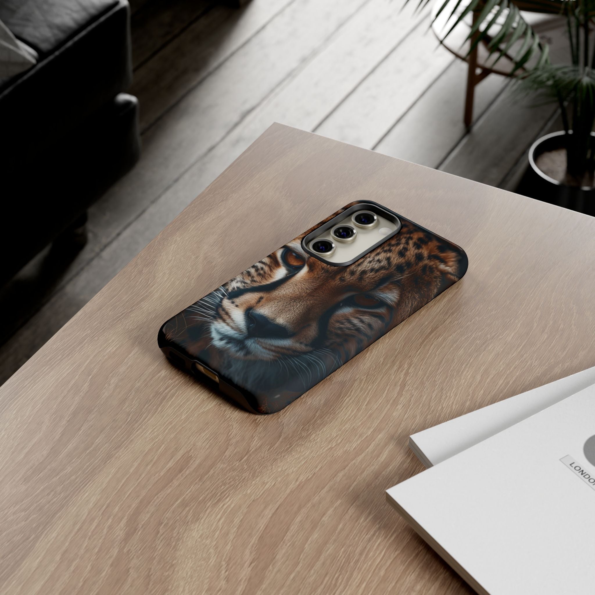 Spirit of the Wild - Cheetah Gaze Phone Case
