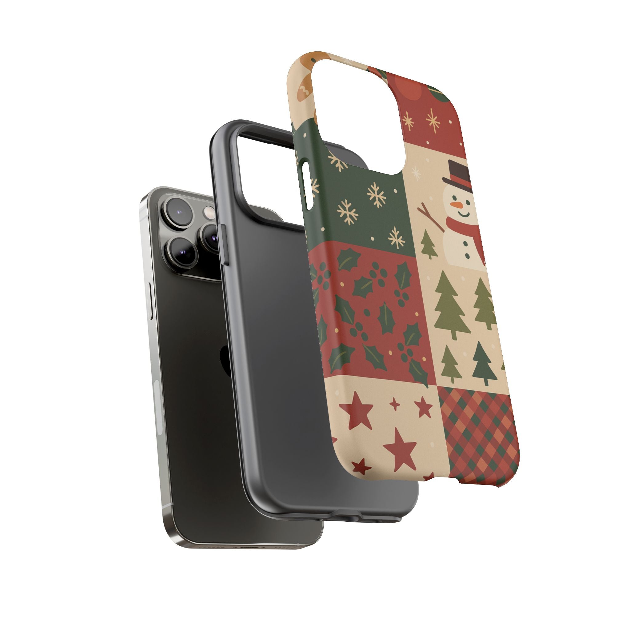 Festive Phone Case - Holiday Cheer, Christmas Gift, Winter Decor, Cute Cell Phone Cover, Seasonal Accessory, Unique Present