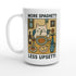 More Spaghetti Less Upsetti Mug - Cute Cat Lover Gift - 15oz Ceramic Cup for Coffee & Tea - White 15oz Ceramic Mug Default Title