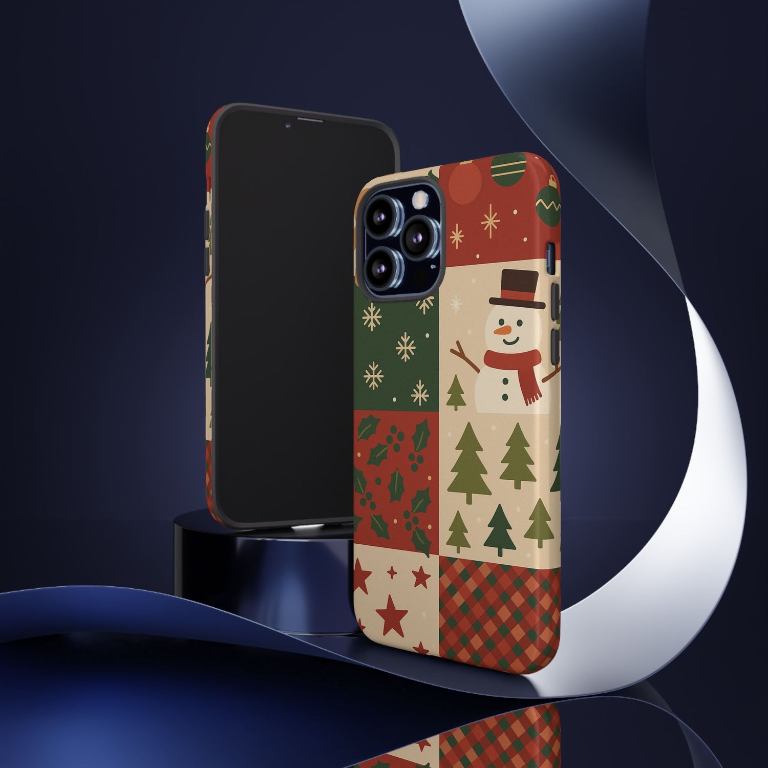 Festive Phone Case - Holiday Cheer, Christmas Gift, Winter Decor, Cute Cell Phone Cover, Seasonal Accessory, Unique Present