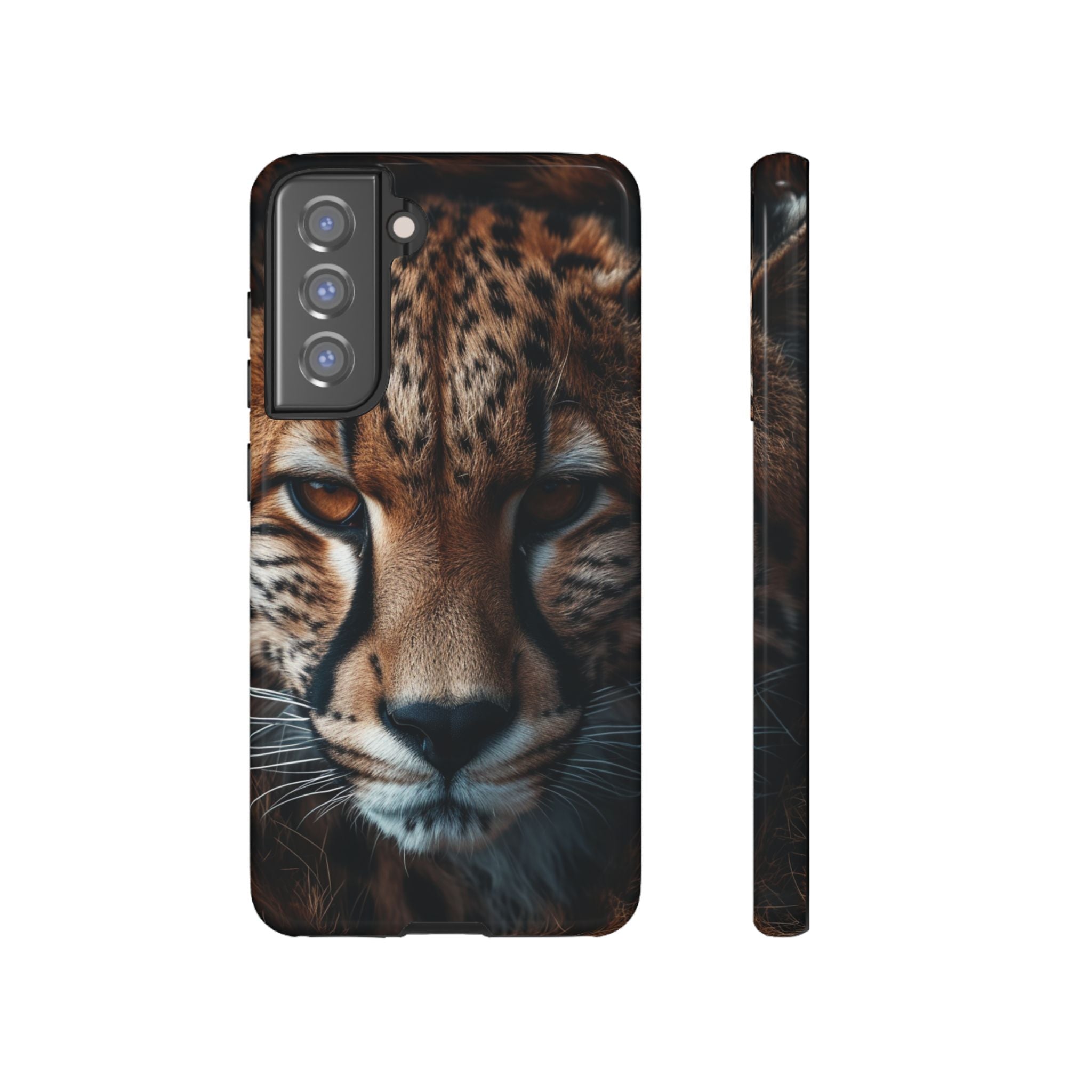 Spirit of the Wild - Cheetah Gaze Phone Case Samsung Galaxy S21 FE Glossy
