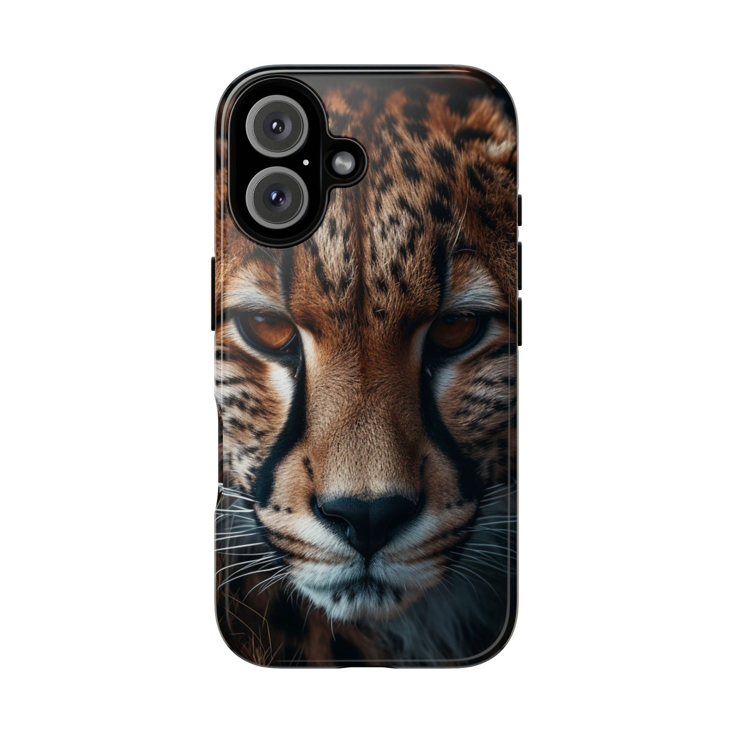 Spirit of the Wild - Cheetah Gaze Phone Case iPhone 16 Glossy